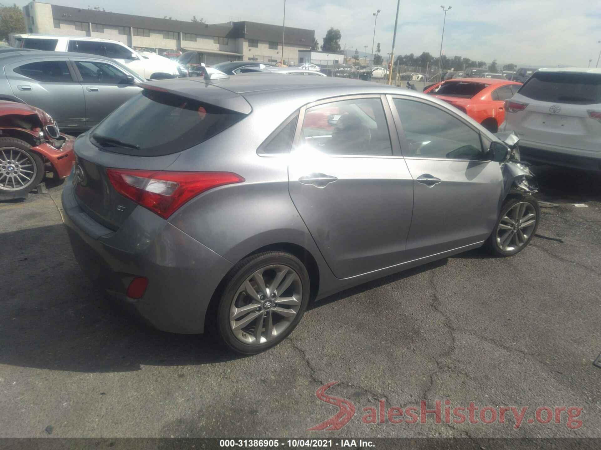 KMHD35LH7GU299704 2016 HYUNDAI ELANTRA GT