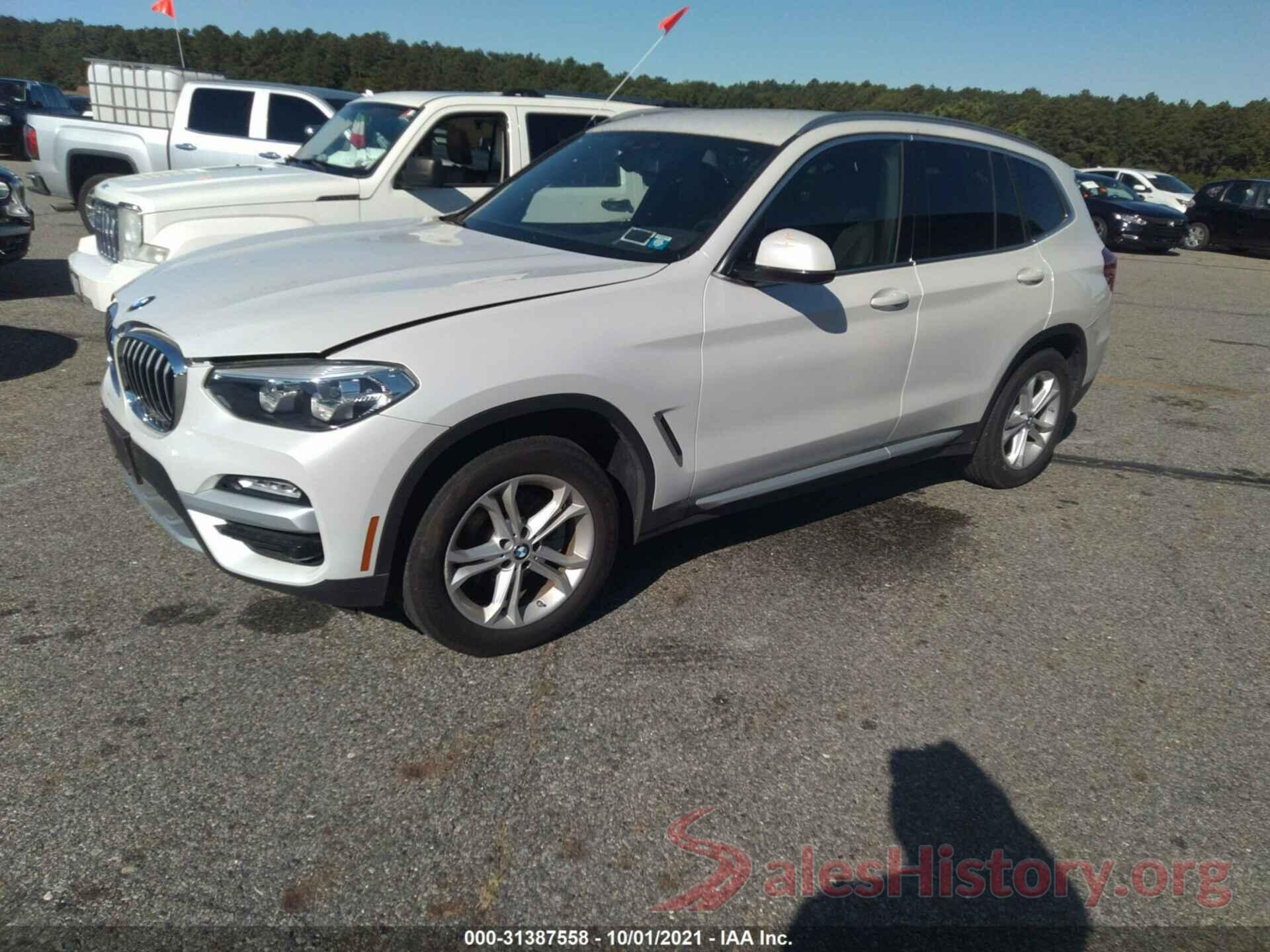 5UXTR9C54KLD95284 2019 BMW X3