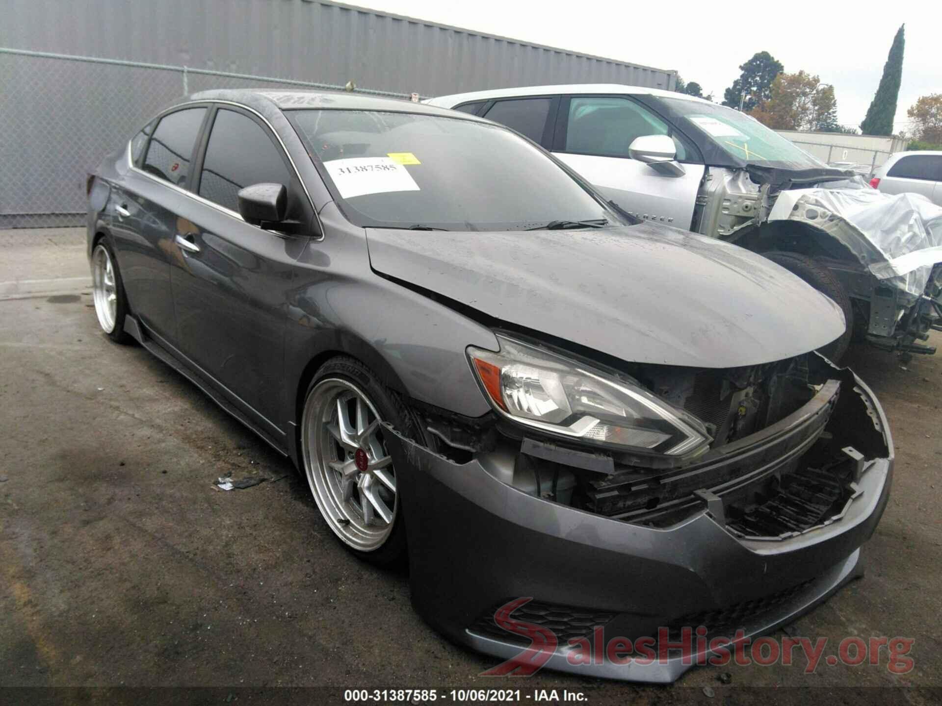 3N1AB7AP1HY250838 2017 NISSAN SENTRA