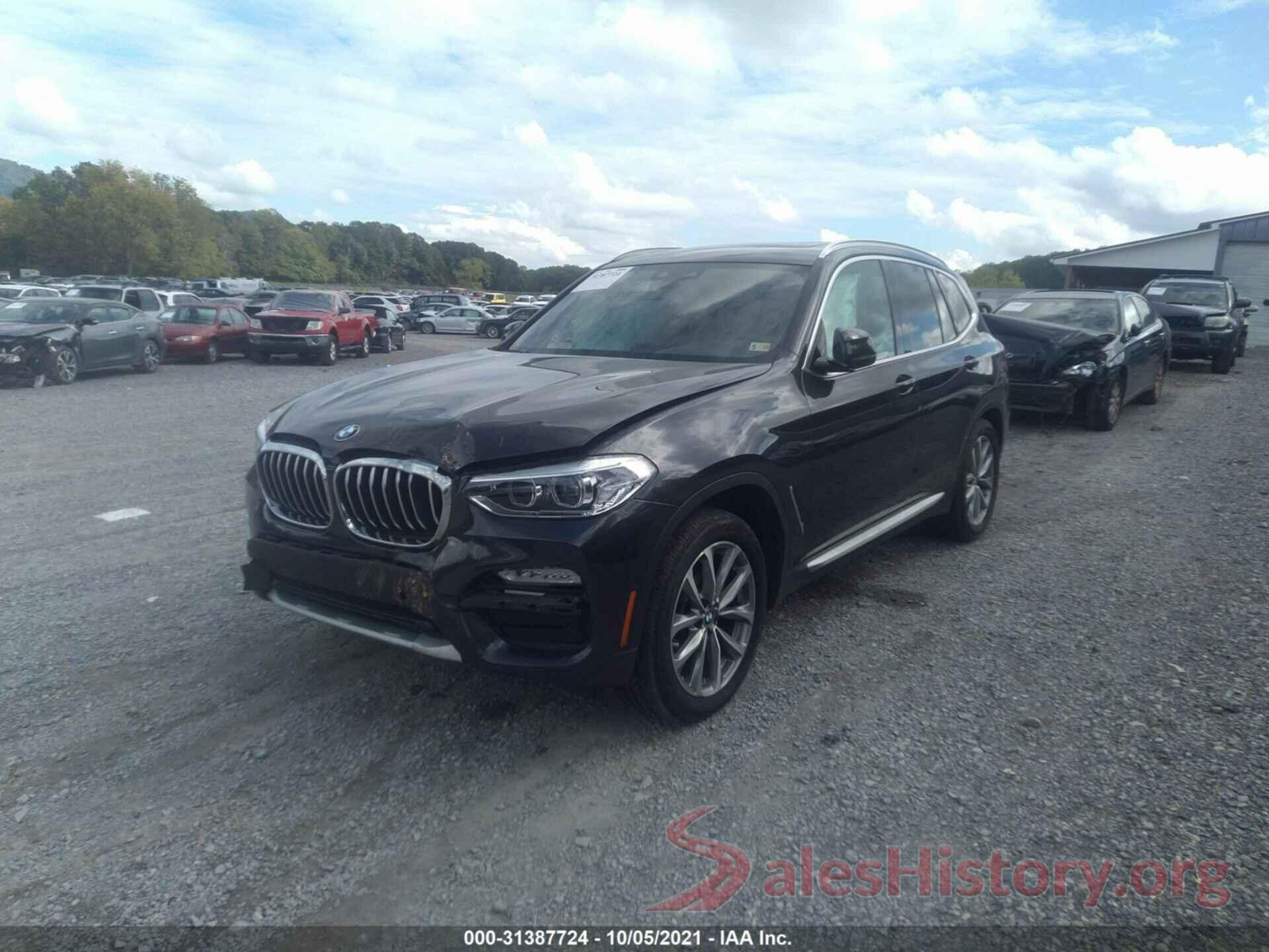 5UXTR9C56KLP80942 2019 BMW X3