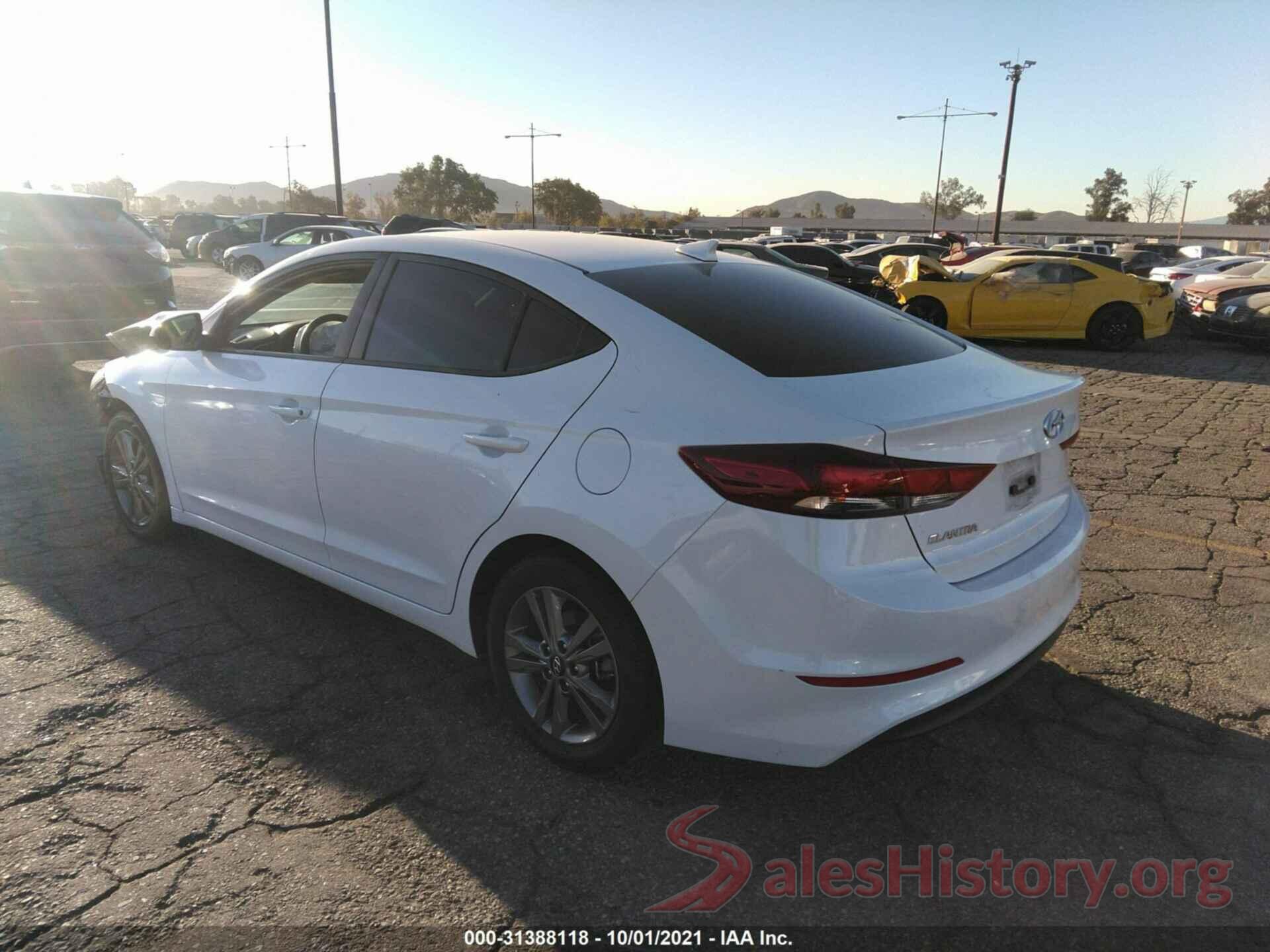 5NPD84LF9JH303607 2018 HYUNDAI ELANTRA