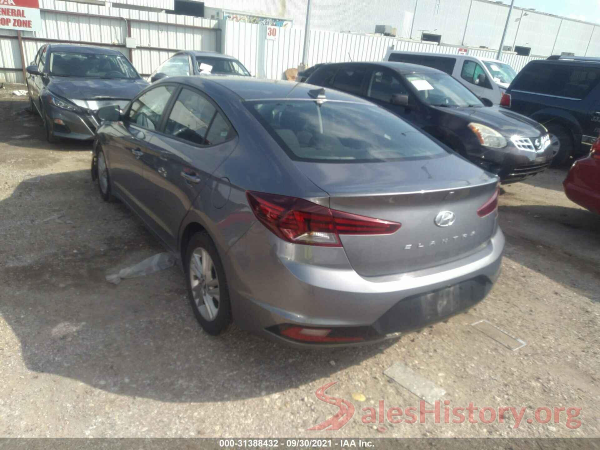 5NPD84LF8KH465892 2019 HYUNDAI ELANTRA