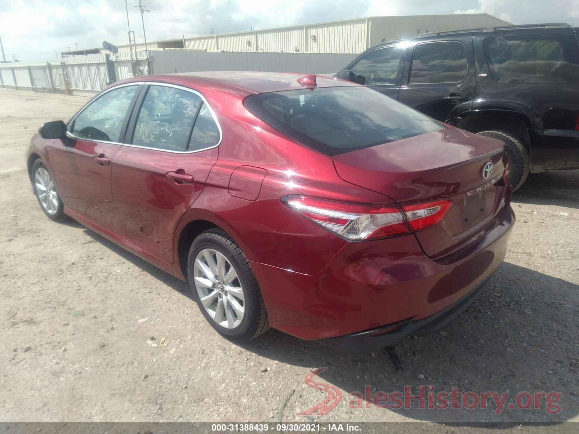 4T1B11HK0KU729298 2019 TOYOTA CAMRY