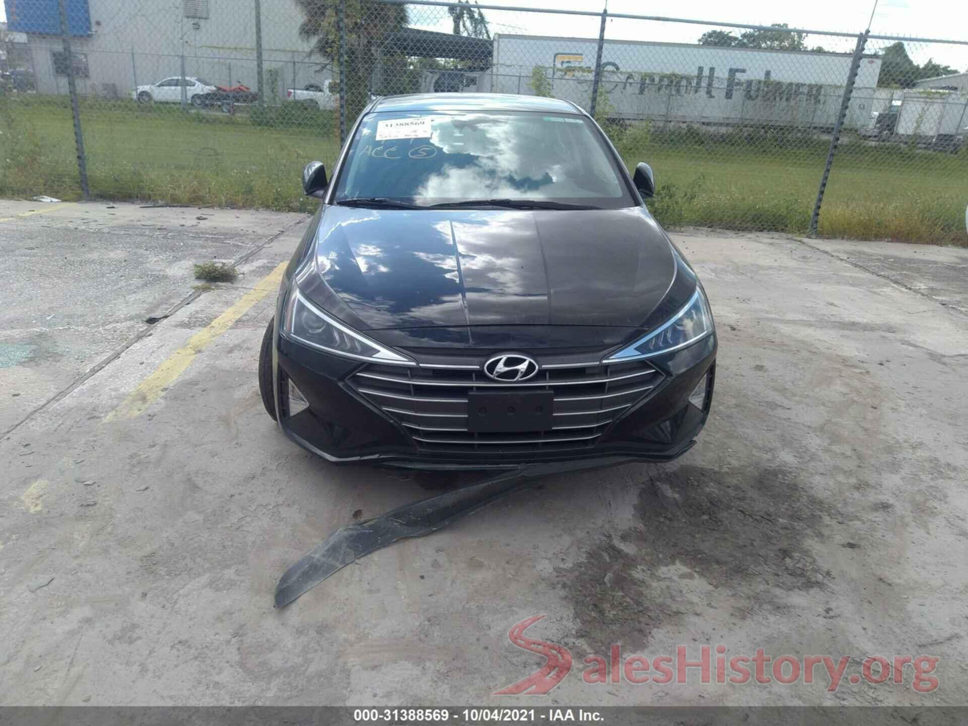 5NPD84LF8KH471384 2019 HYUNDAI ELANTRA