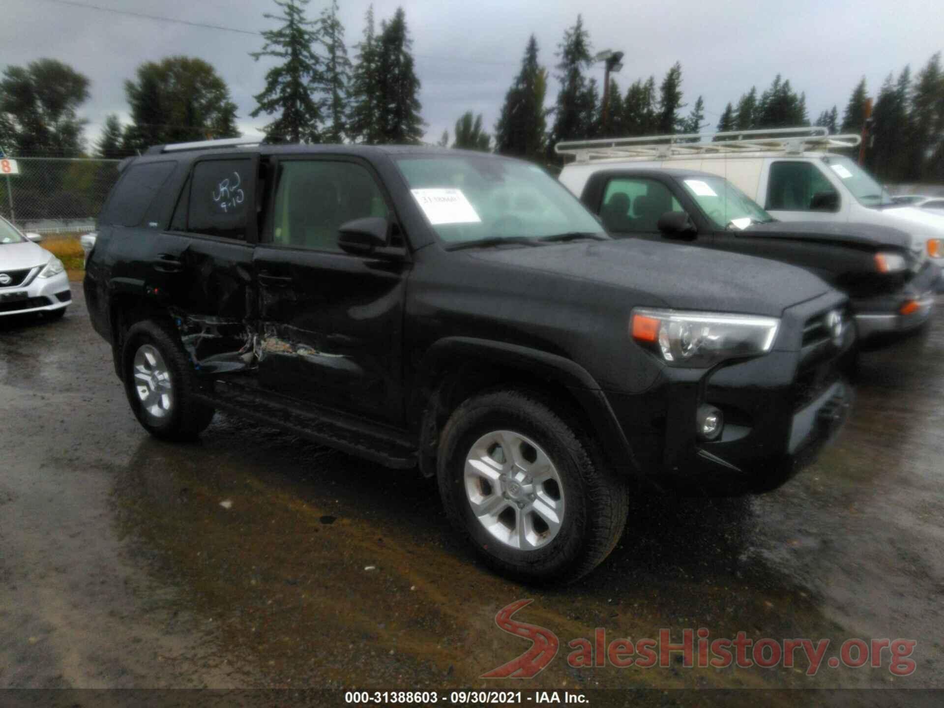 JTEMU5JR6M5931753 2021 TOYOTA 4RUNNER