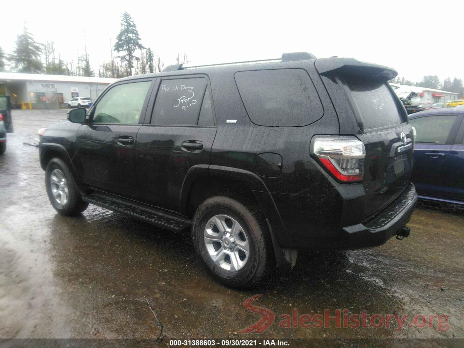 JTEMU5JR6M5931753 2021 TOYOTA 4RUNNER