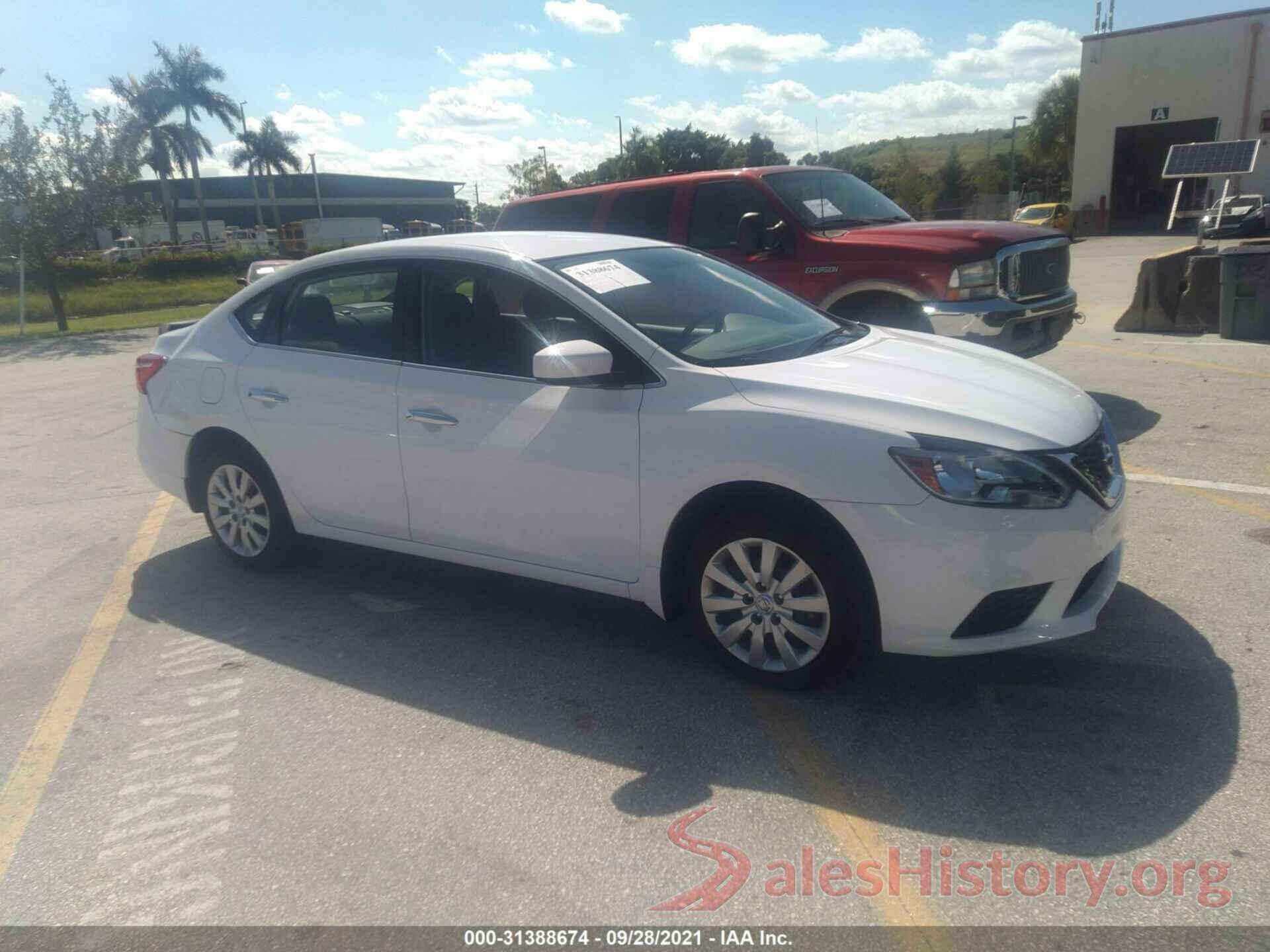 3N1AB7AP6KY457474 2019 NISSAN SENTRA