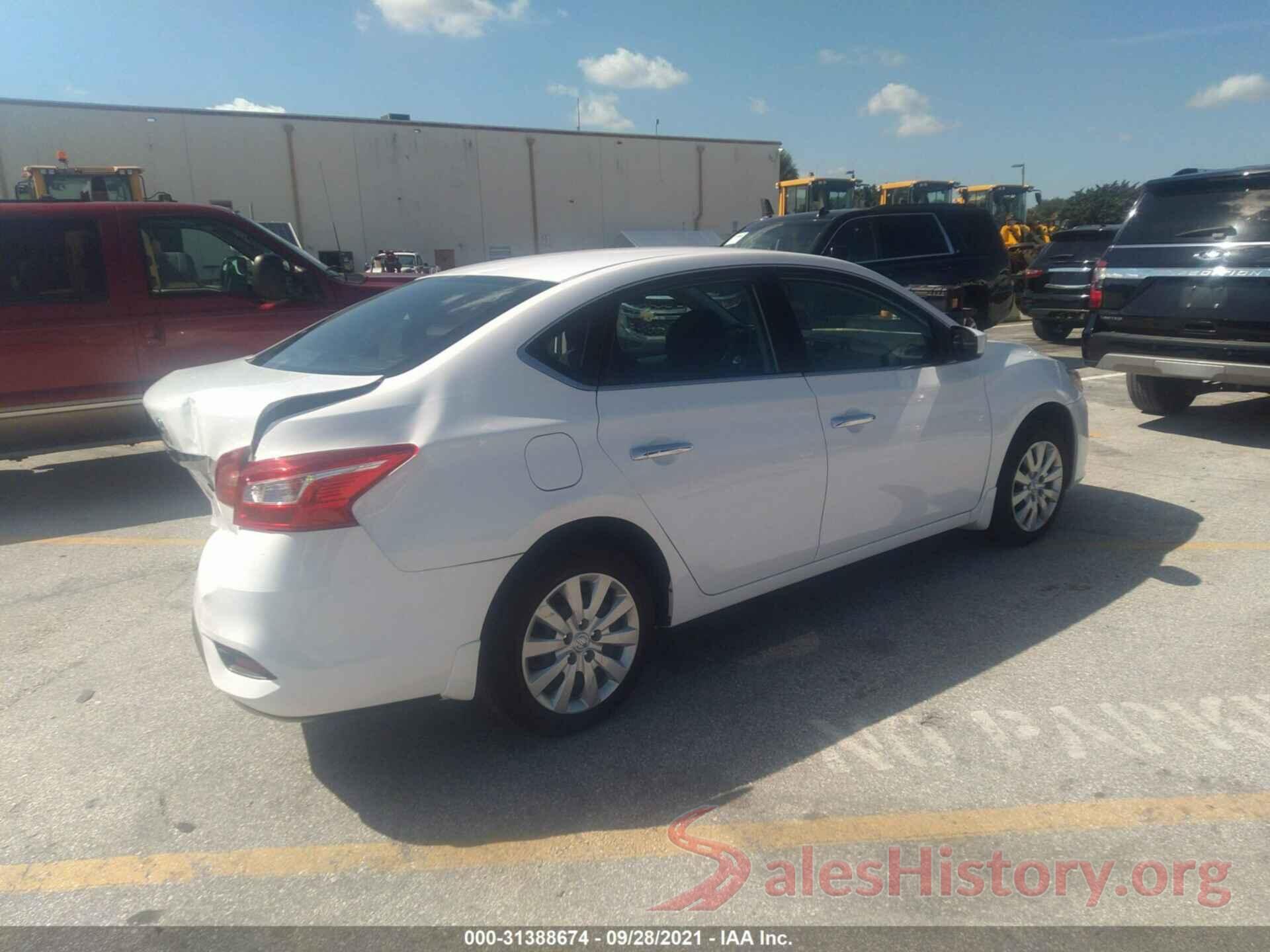 3N1AB7AP6KY457474 2019 NISSAN SENTRA