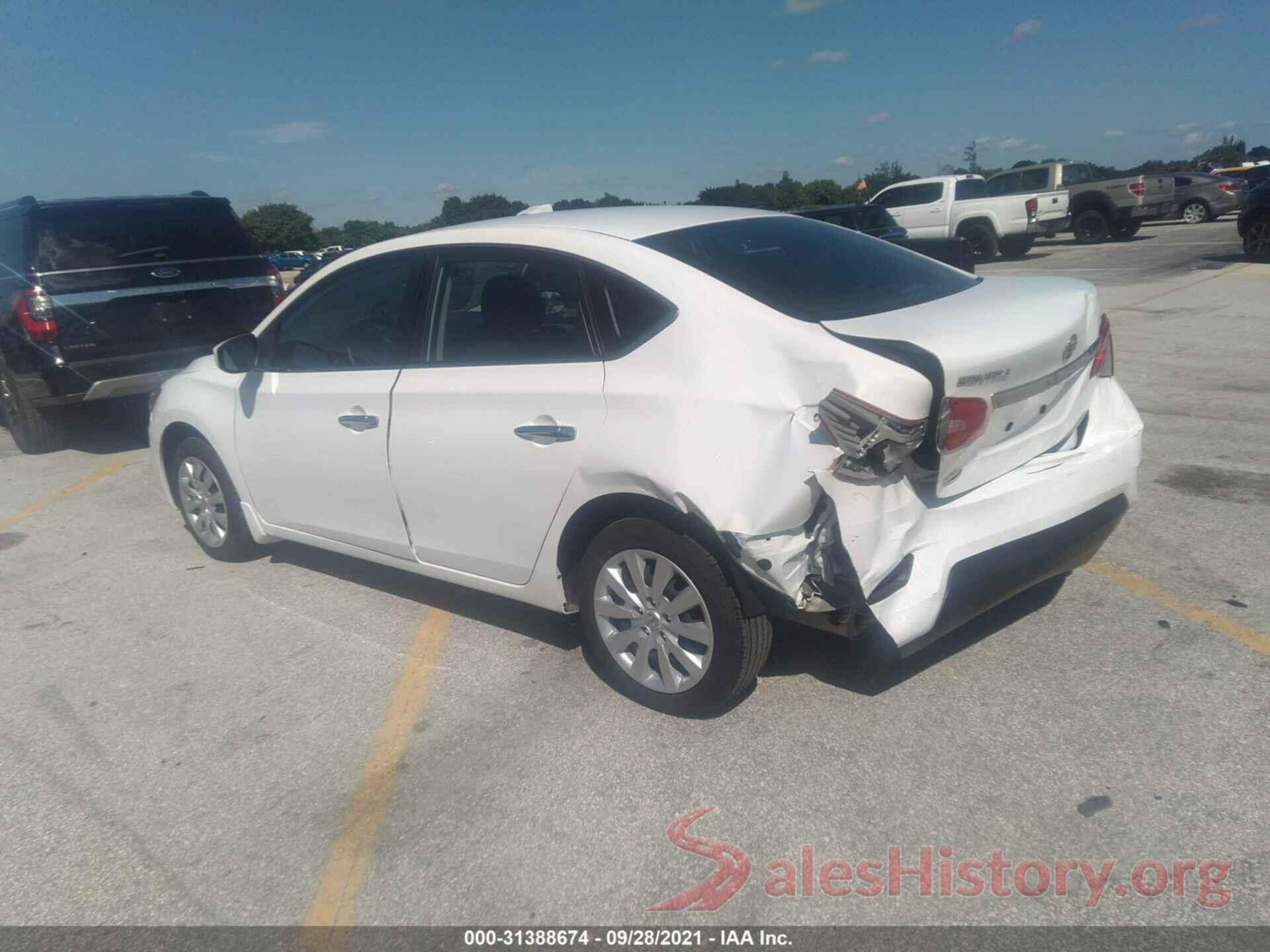 3N1AB7AP6KY457474 2019 NISSAN SENTRA