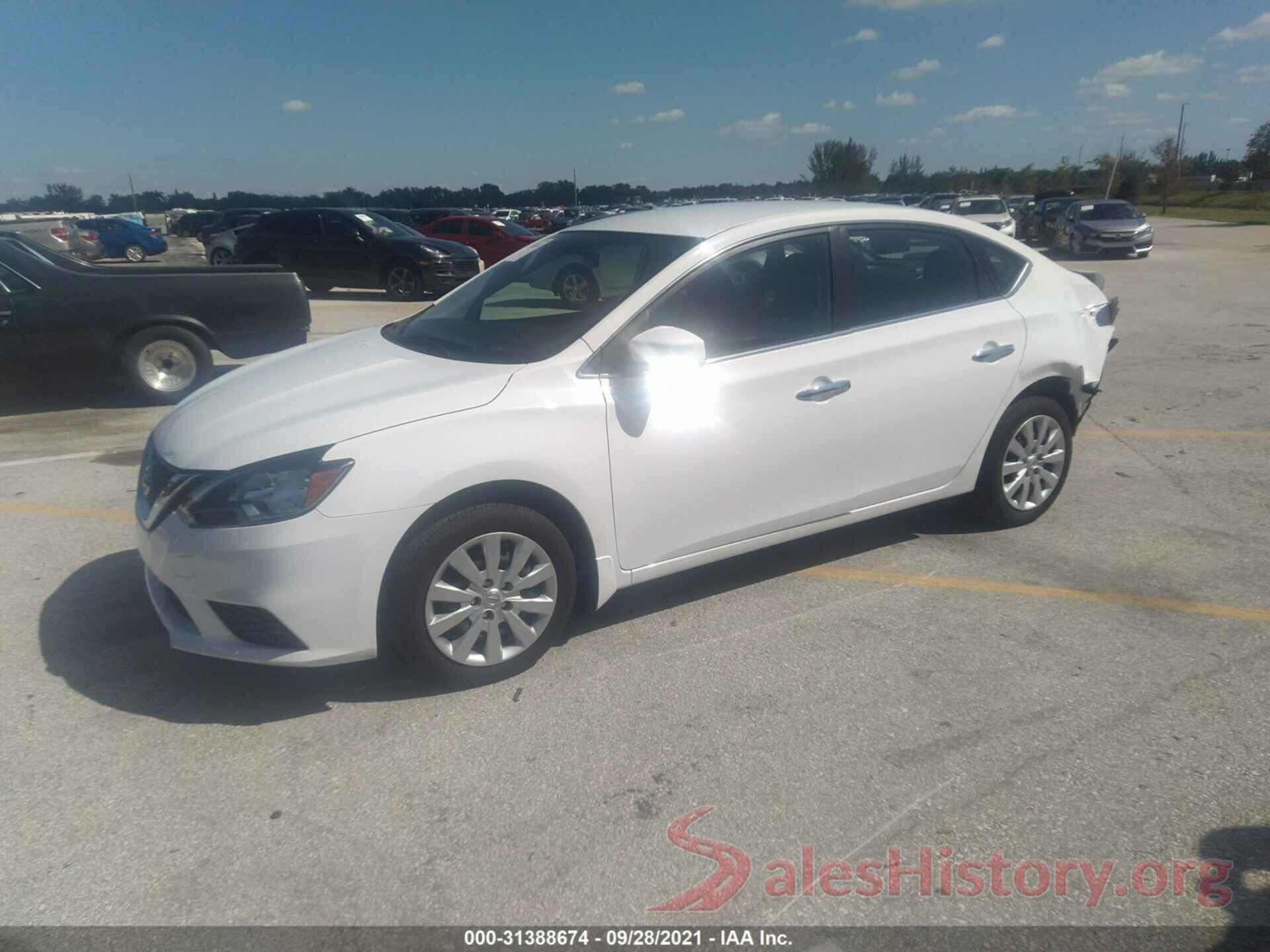 3N1AB7AP6KY457474 2019 NISSAN SENTRA