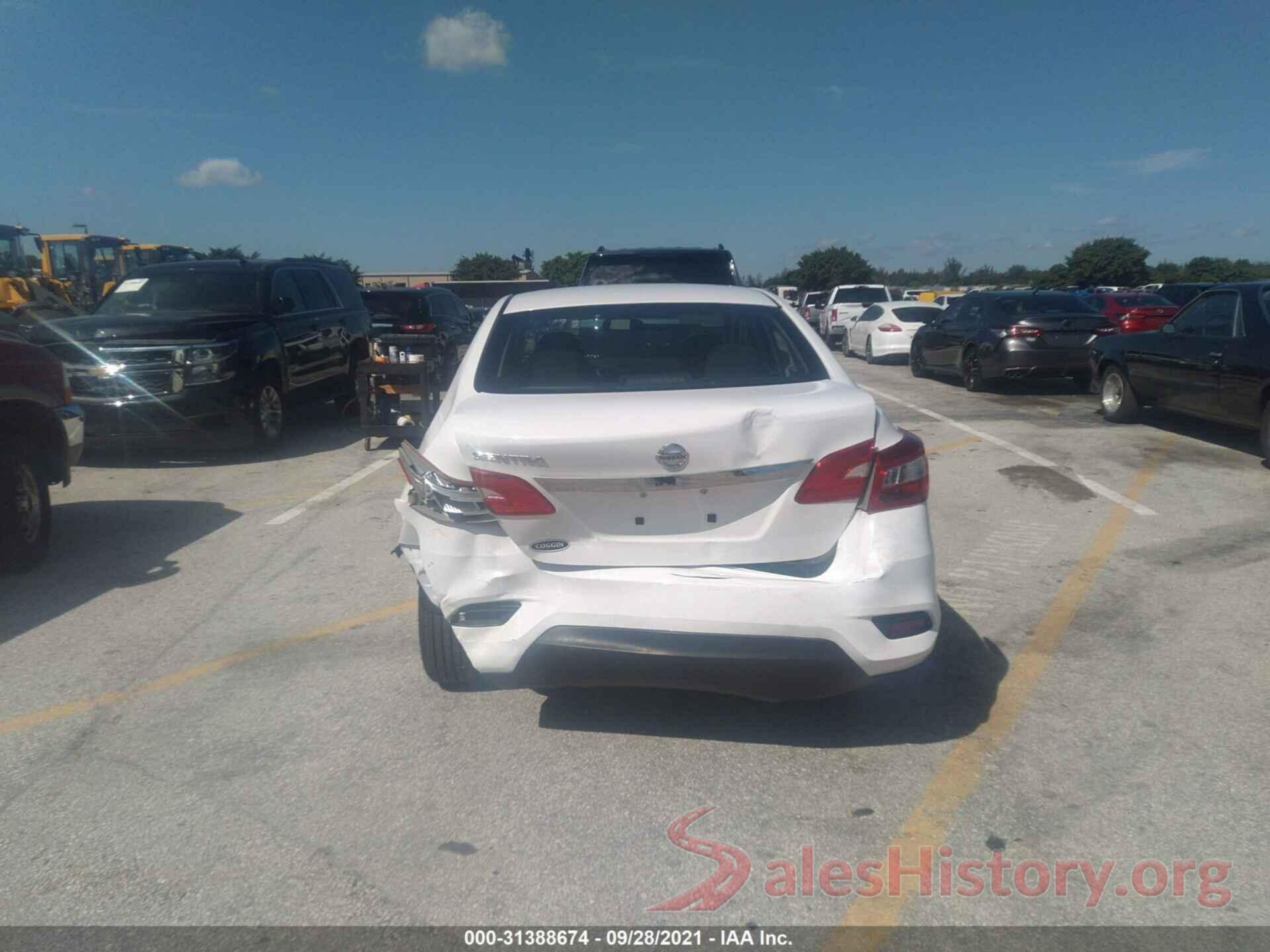 3N1AB7AP6KY457474 2019 NISSAN SENTRA