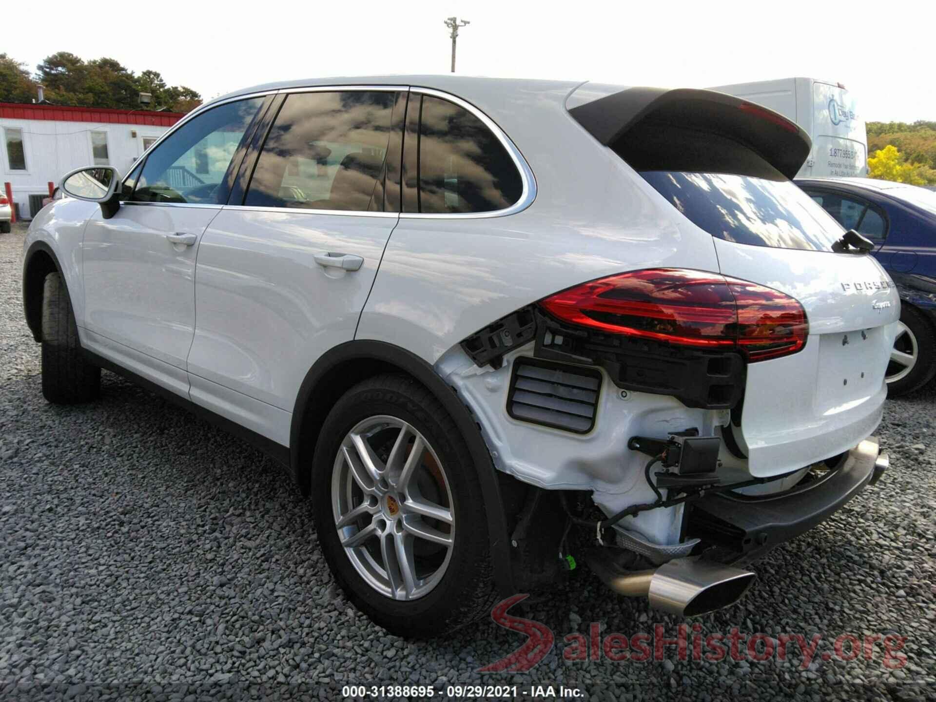 WP1AA2A22GLA09139 2016 PORSCHE CAYENNE