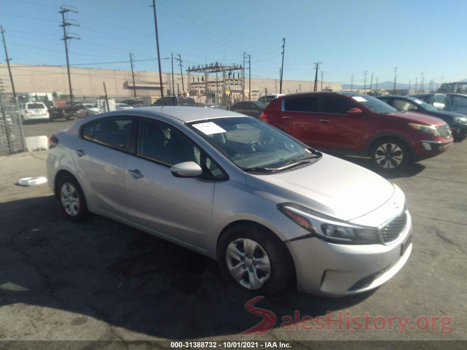 3KPFK4A74JE274124 2018 KIA FORTE