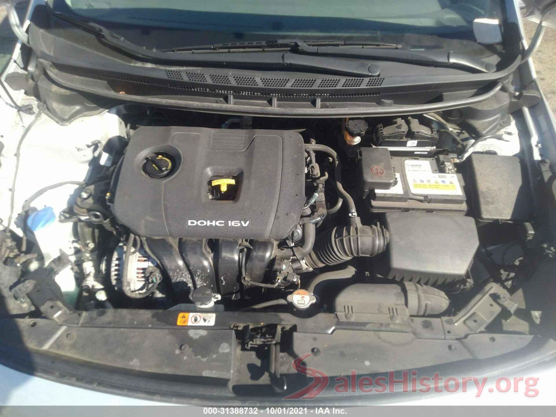 3KPFK4A74JE274124 2018 KIA FORTE