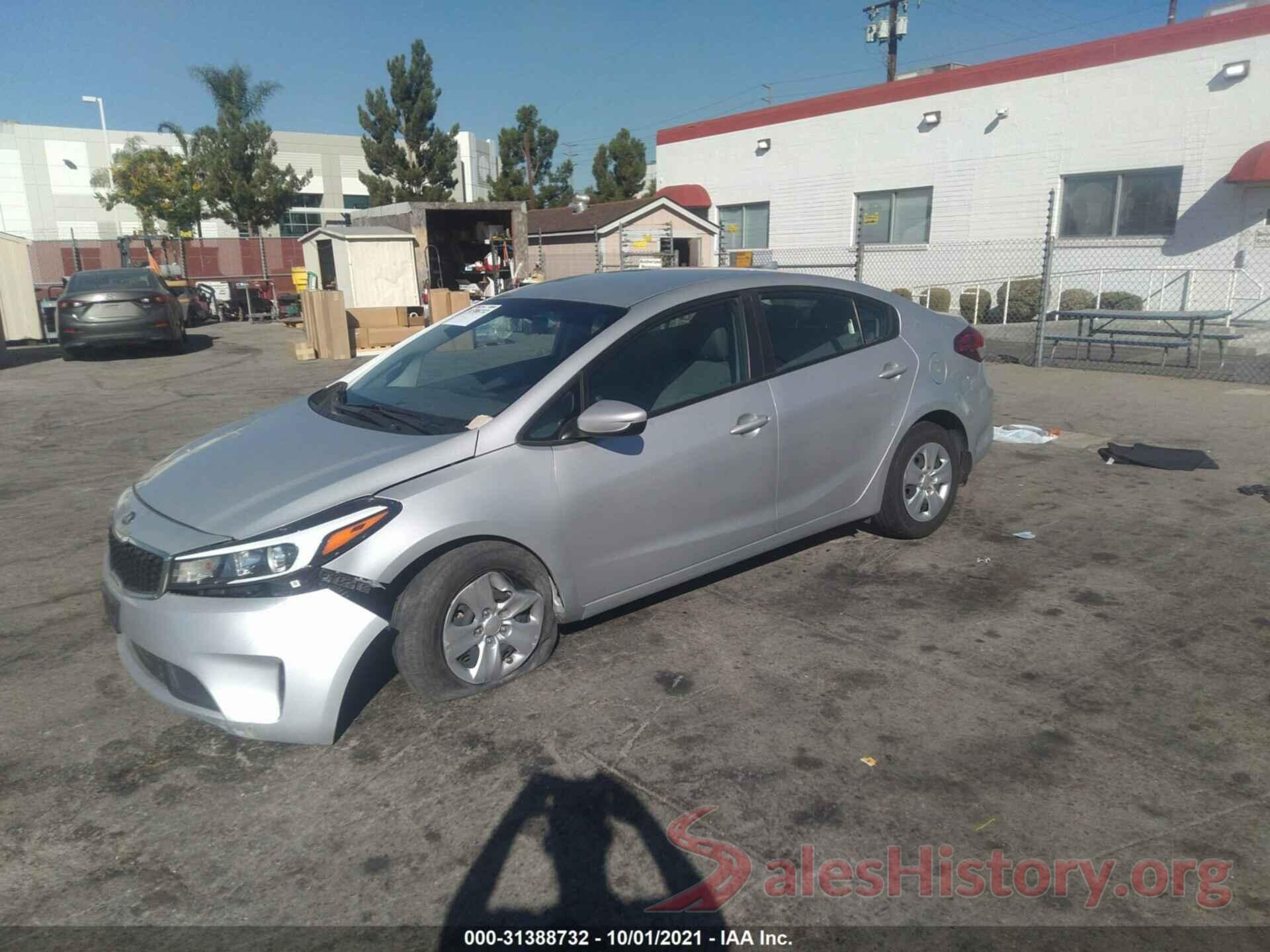 3KPFK4A74JE274124 2018 KIA FORTE