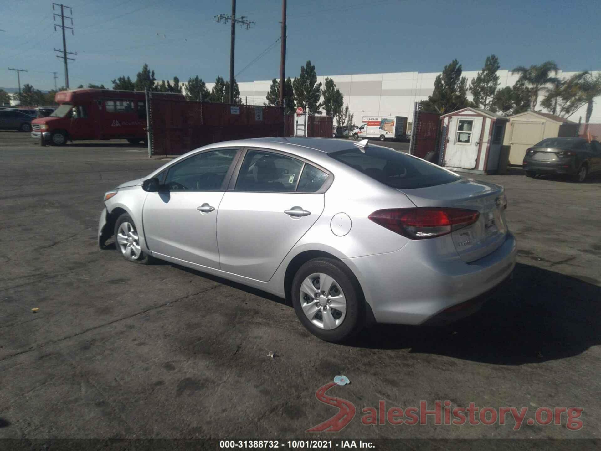 3KPFK4A74JE274124 2018 KIA FORTE