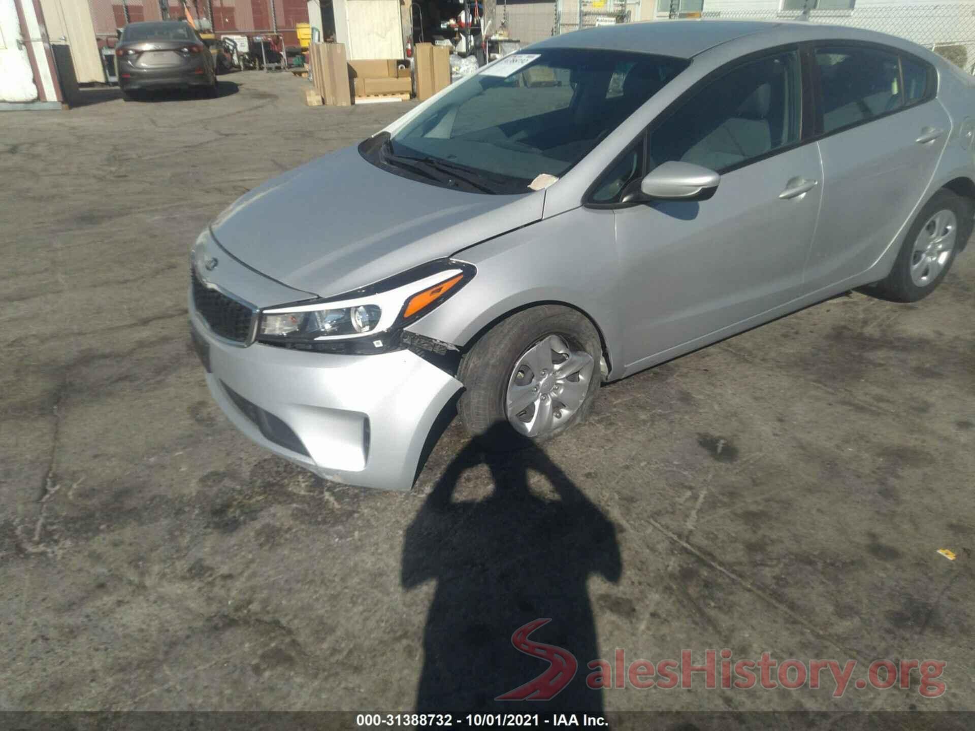 3KPFK4A74JE274124 2018 KIA FORTE