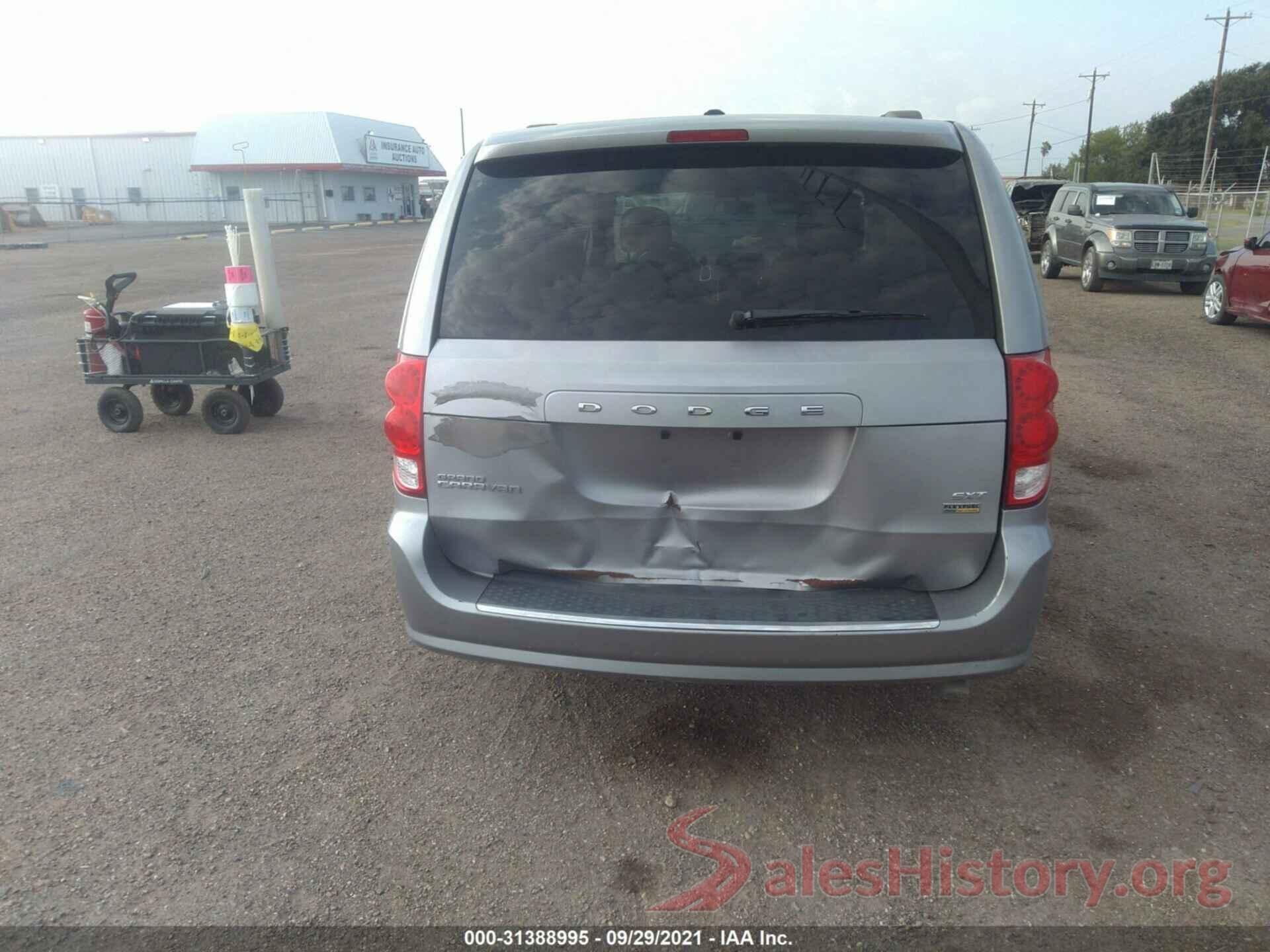 2C4RDGCGXGR169102 2016 DODGE GRAND CARAVAN