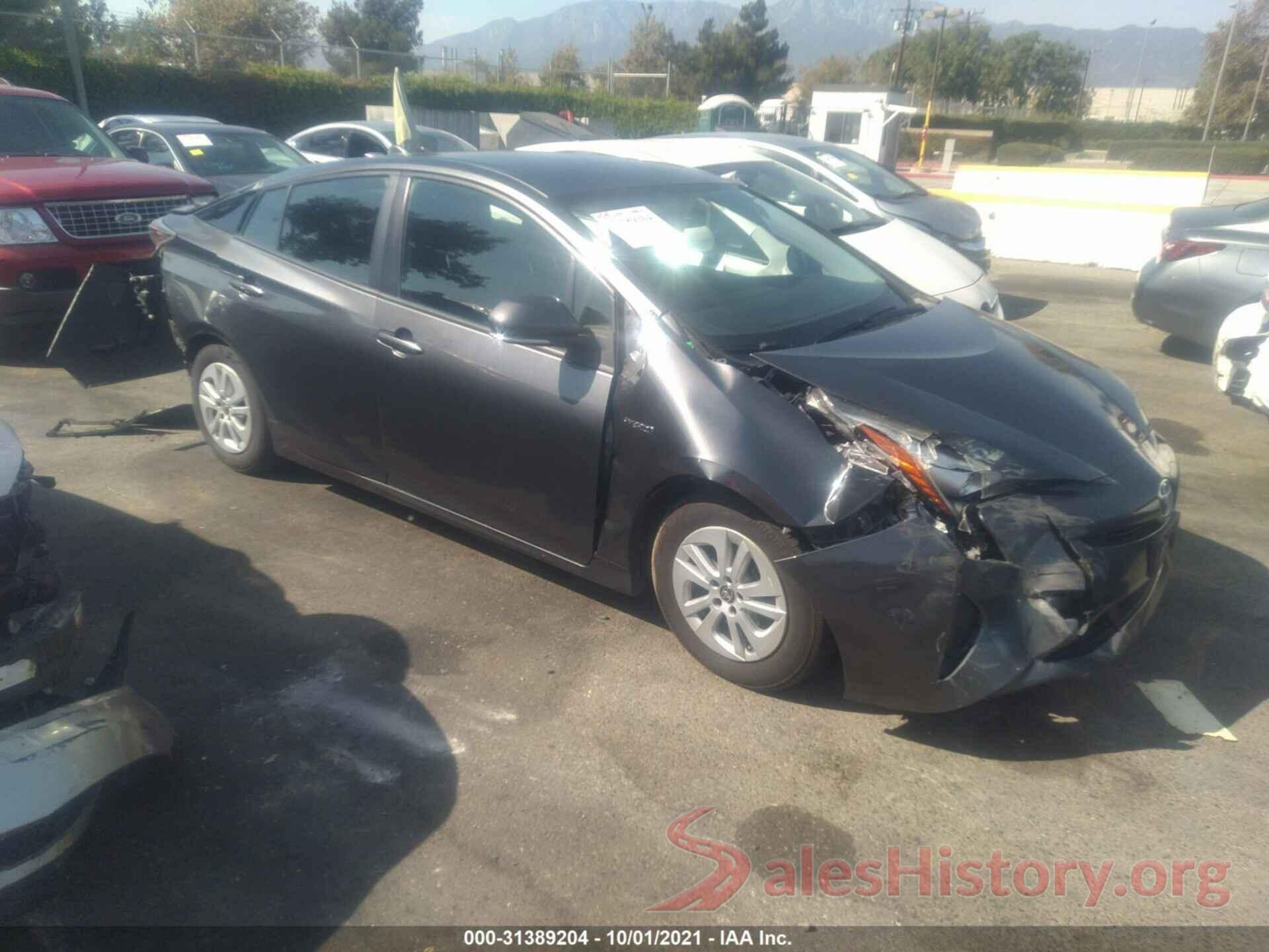 JTDKBRFU1G3000776 2016 TOYOTA PRIUS