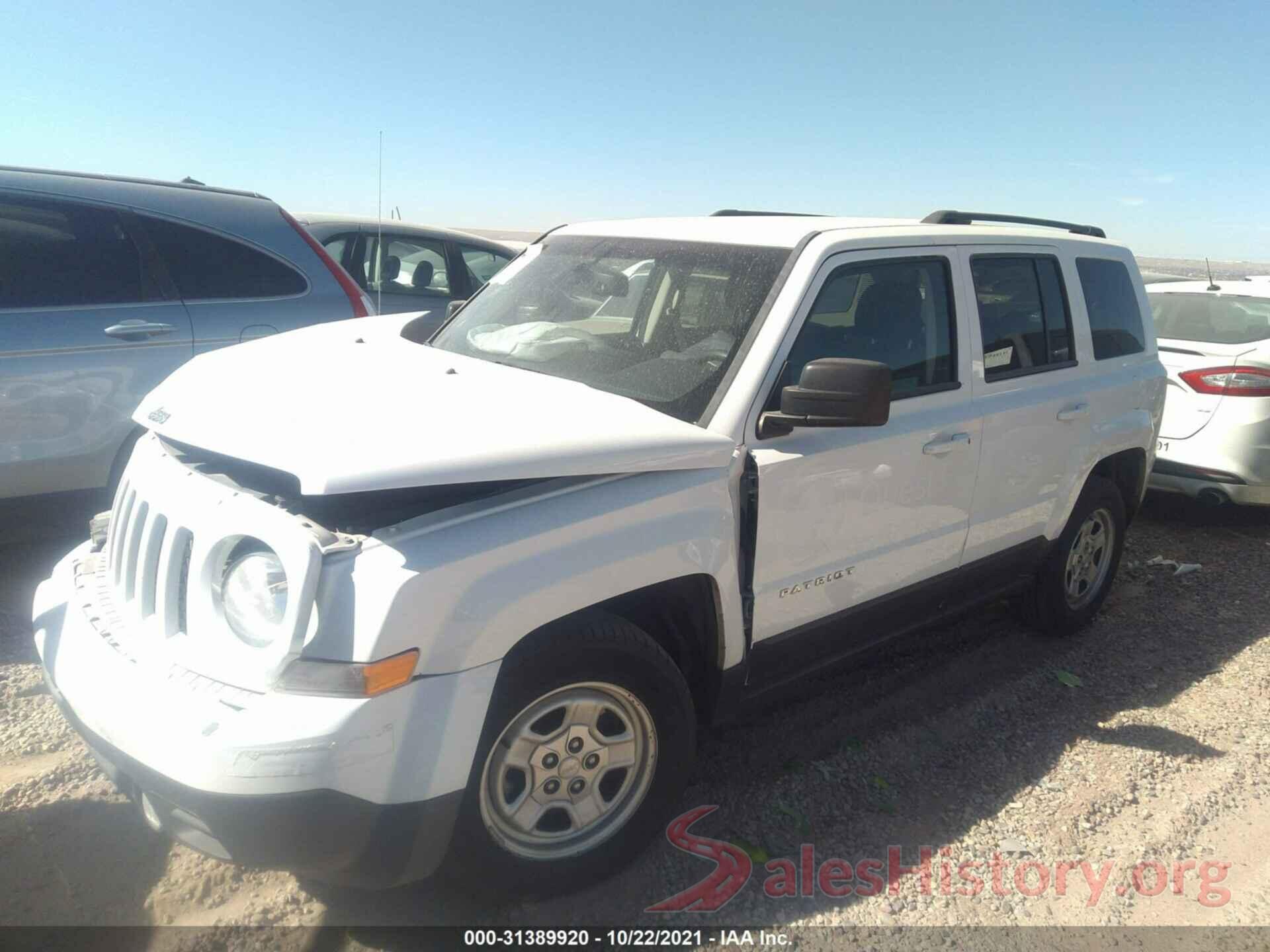 1C4NJPBBXGD655649 2016 JEEP PATRIOT