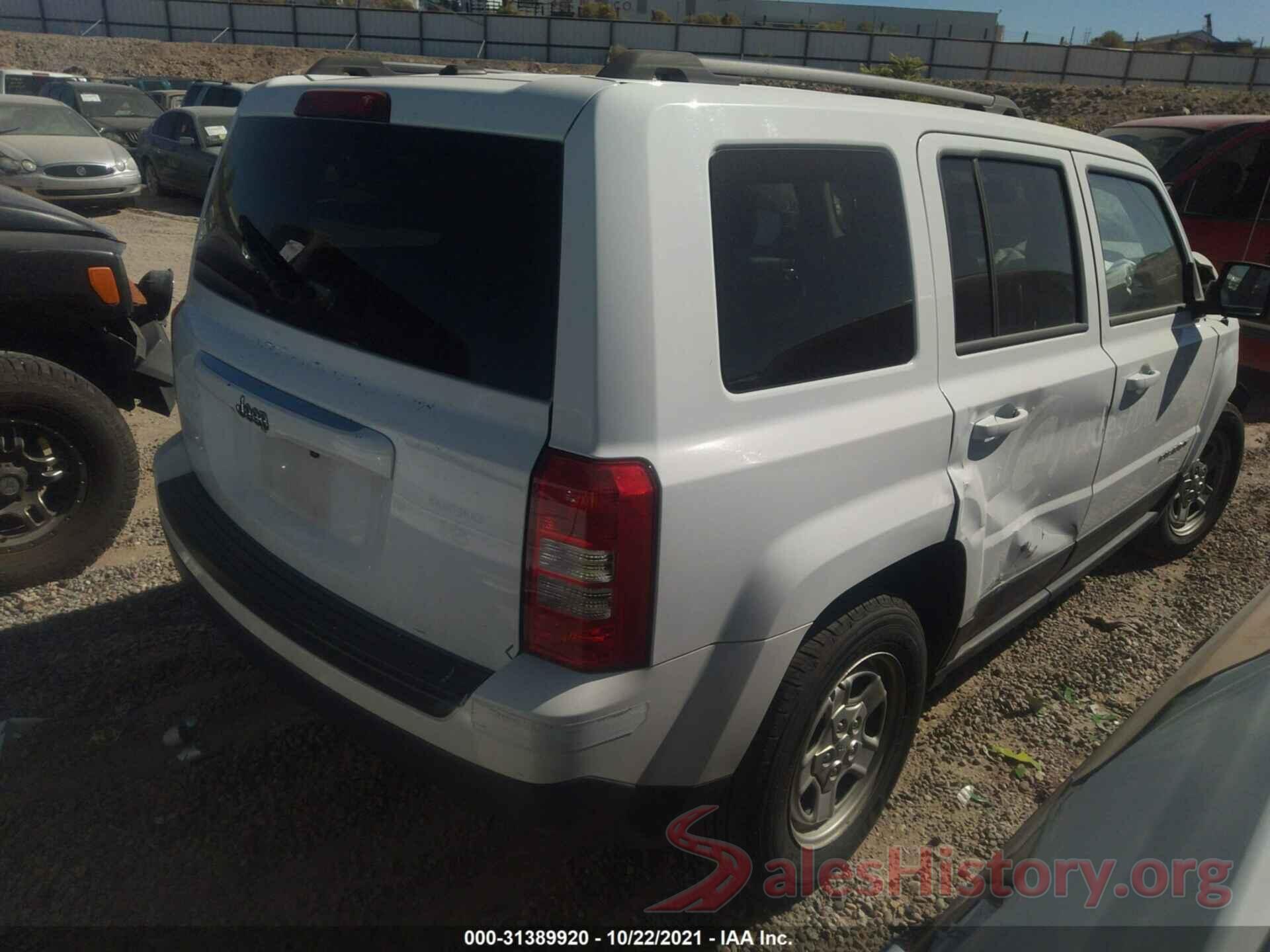 1C4NJPBBXGD655649 2016 JEEP PATRIOT