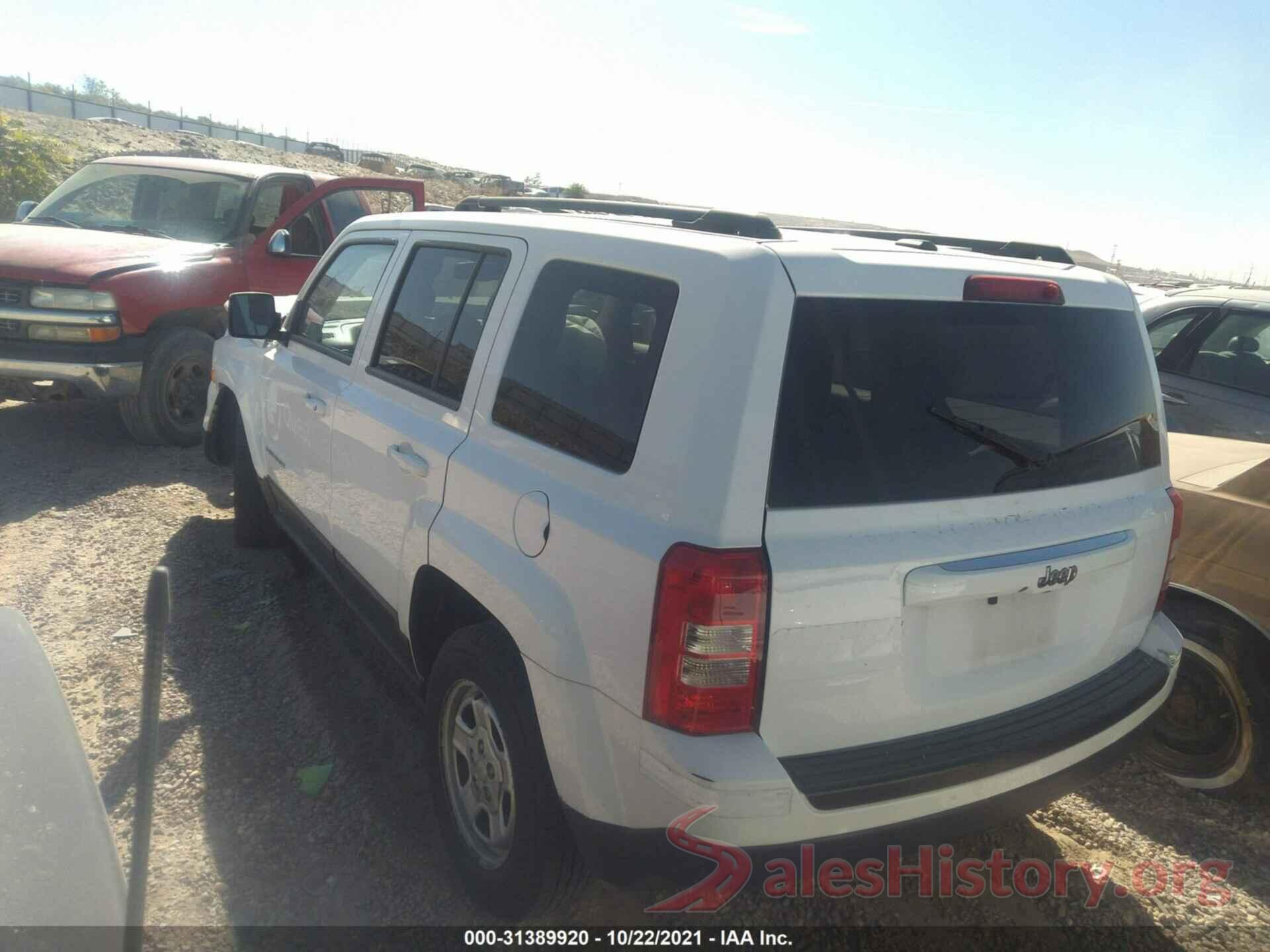 1C4NJPBBXGD655649 2016 JEEP PATRIOT