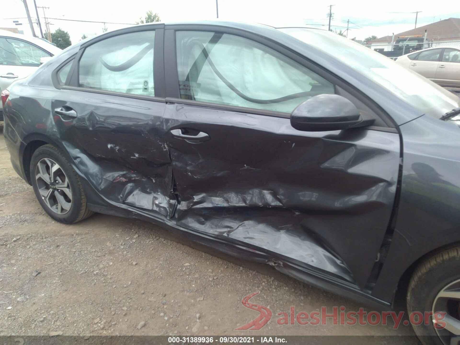 3KPF24AD8LE224657 2020 KIA FORTE