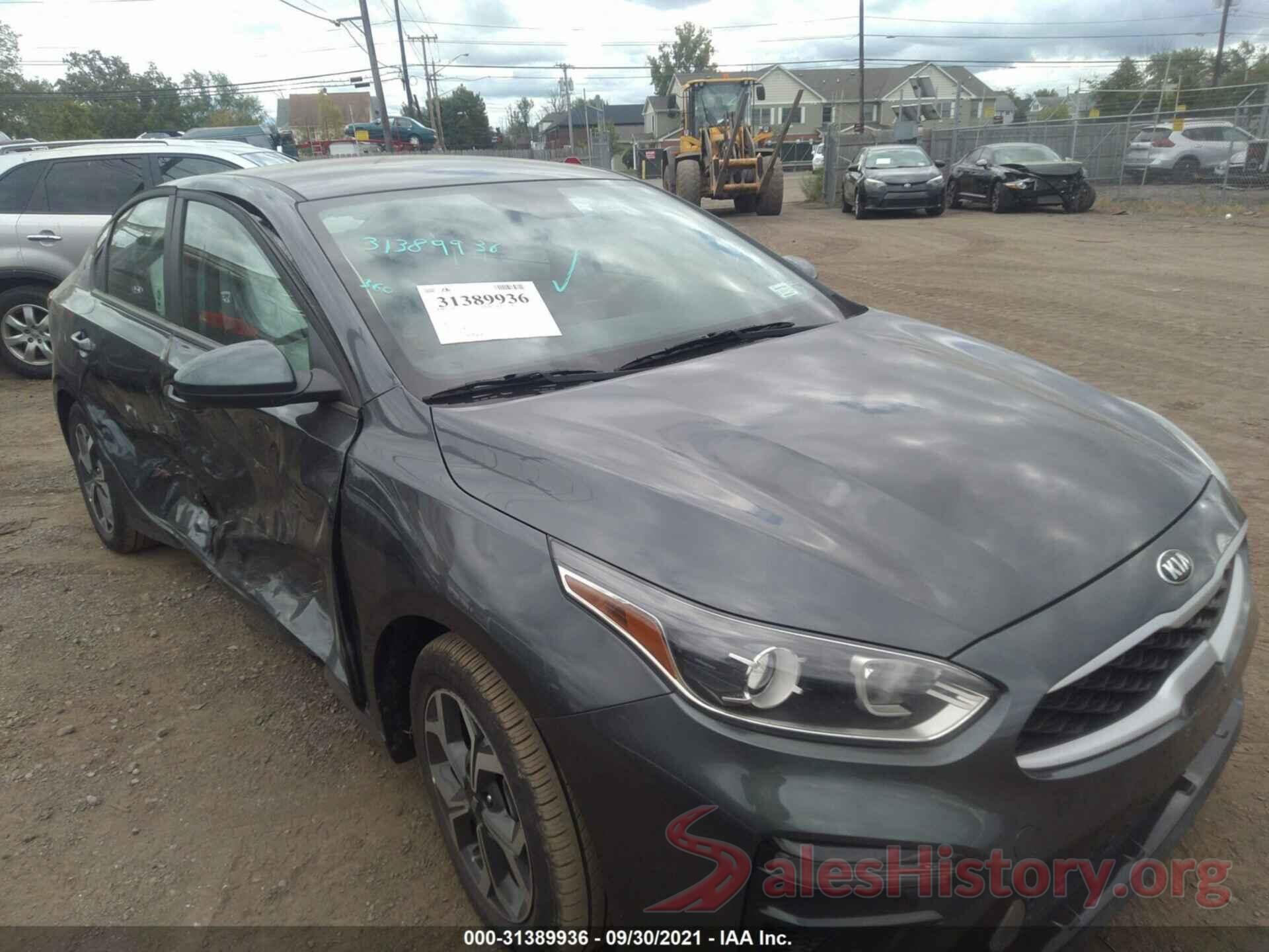 3KPF24AD8LE224657 2020 KIA FORTE