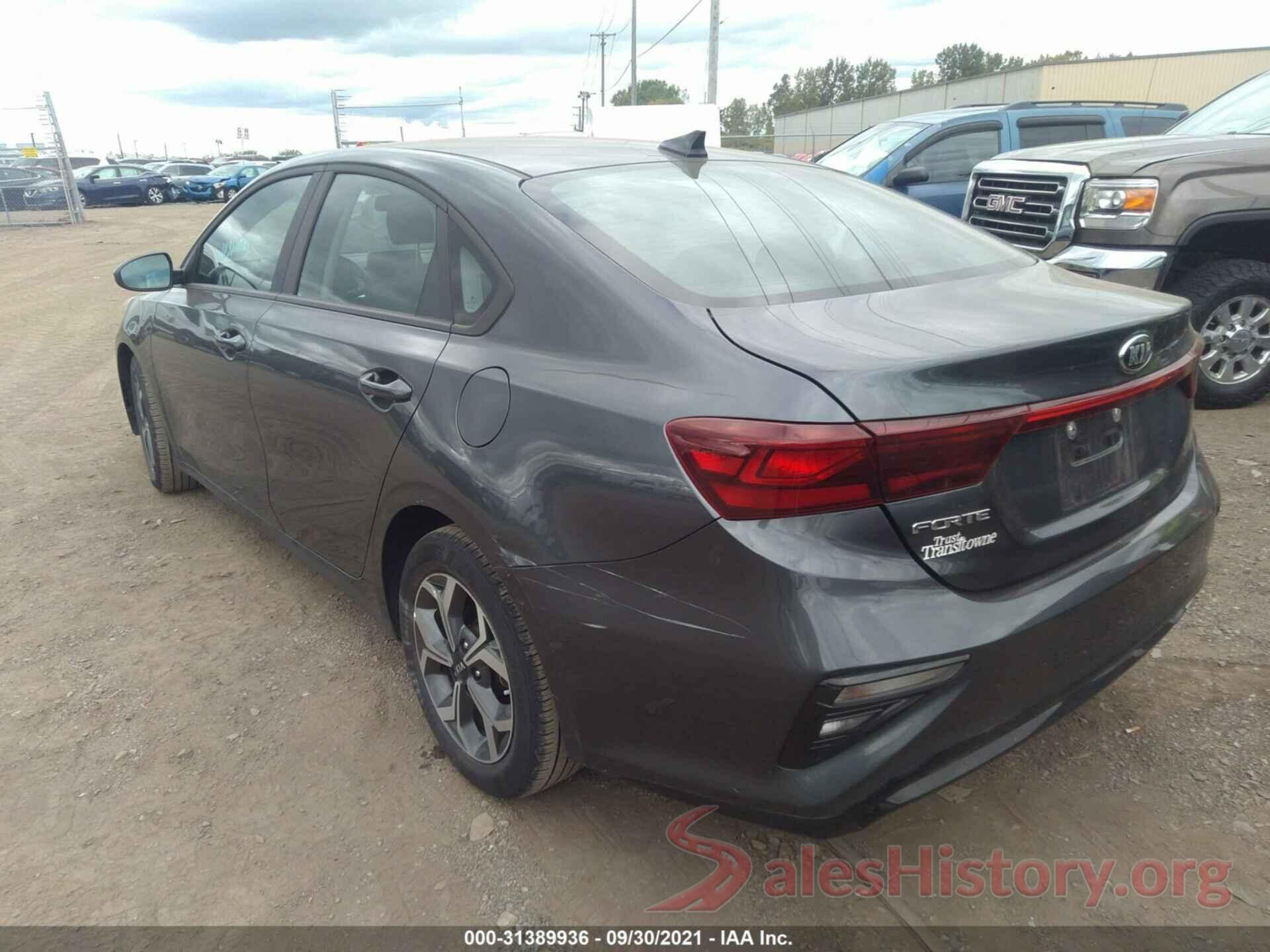 3KPF24AD8LE224657 2020 KIA FORTE