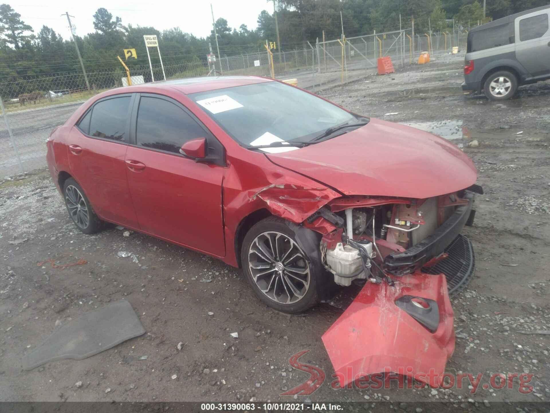 5YFBURHE5GP489075 2016 TOYOTA COROLLA