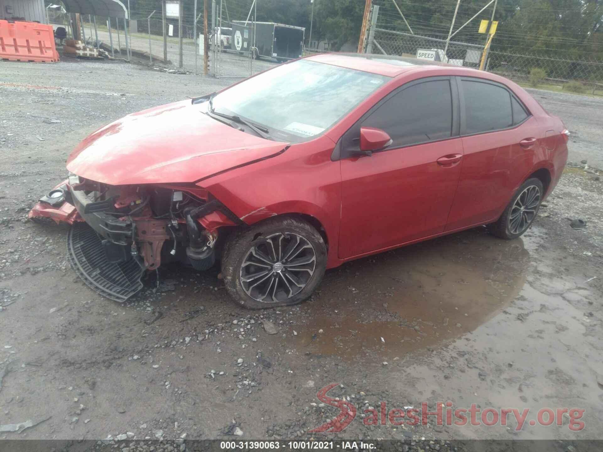 5YFBURHE5GP489075 2016 TOYOTA COROLLA