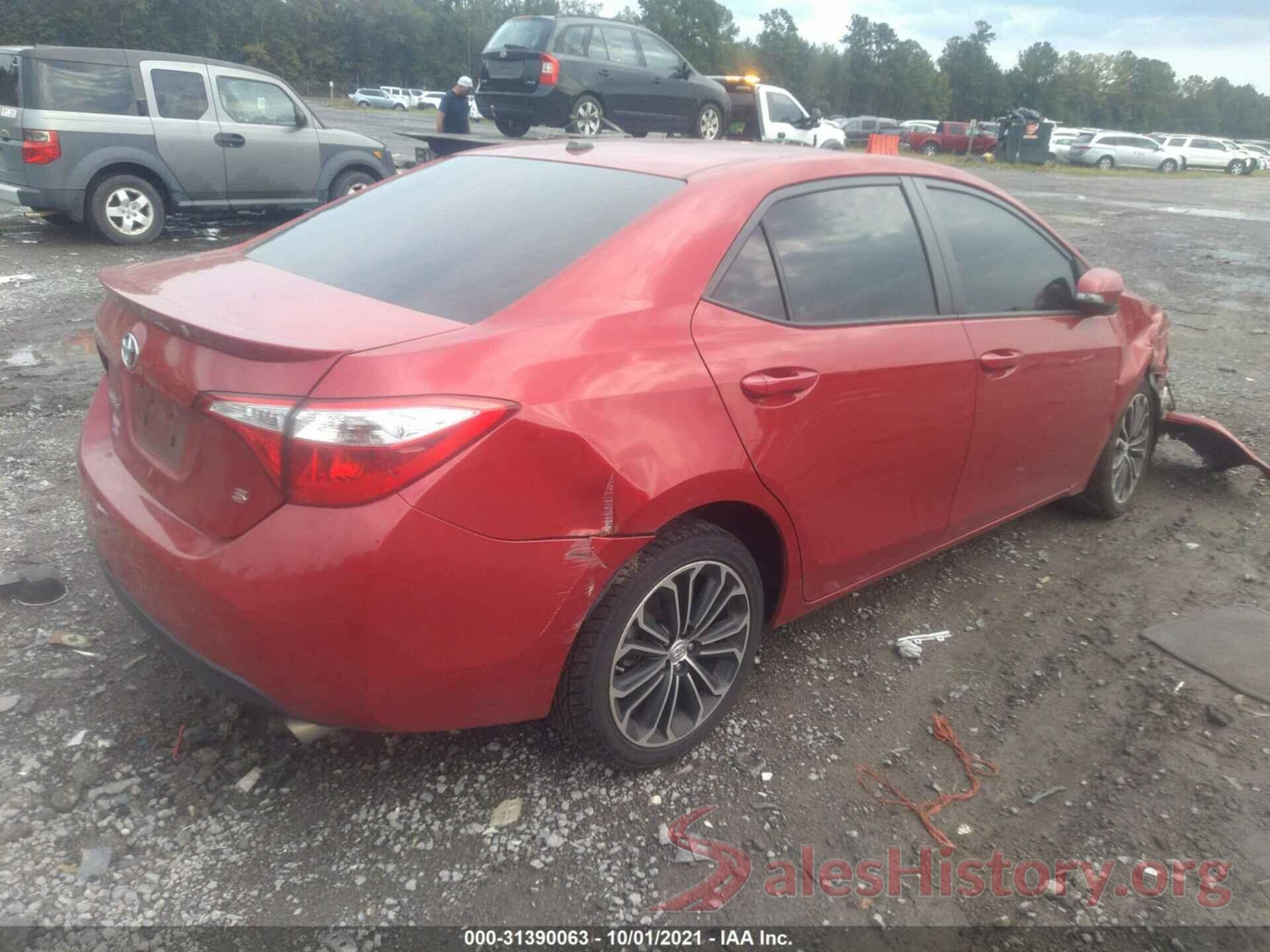 5YFBURHE5GP489075 2016 TOYOTA COROLLA