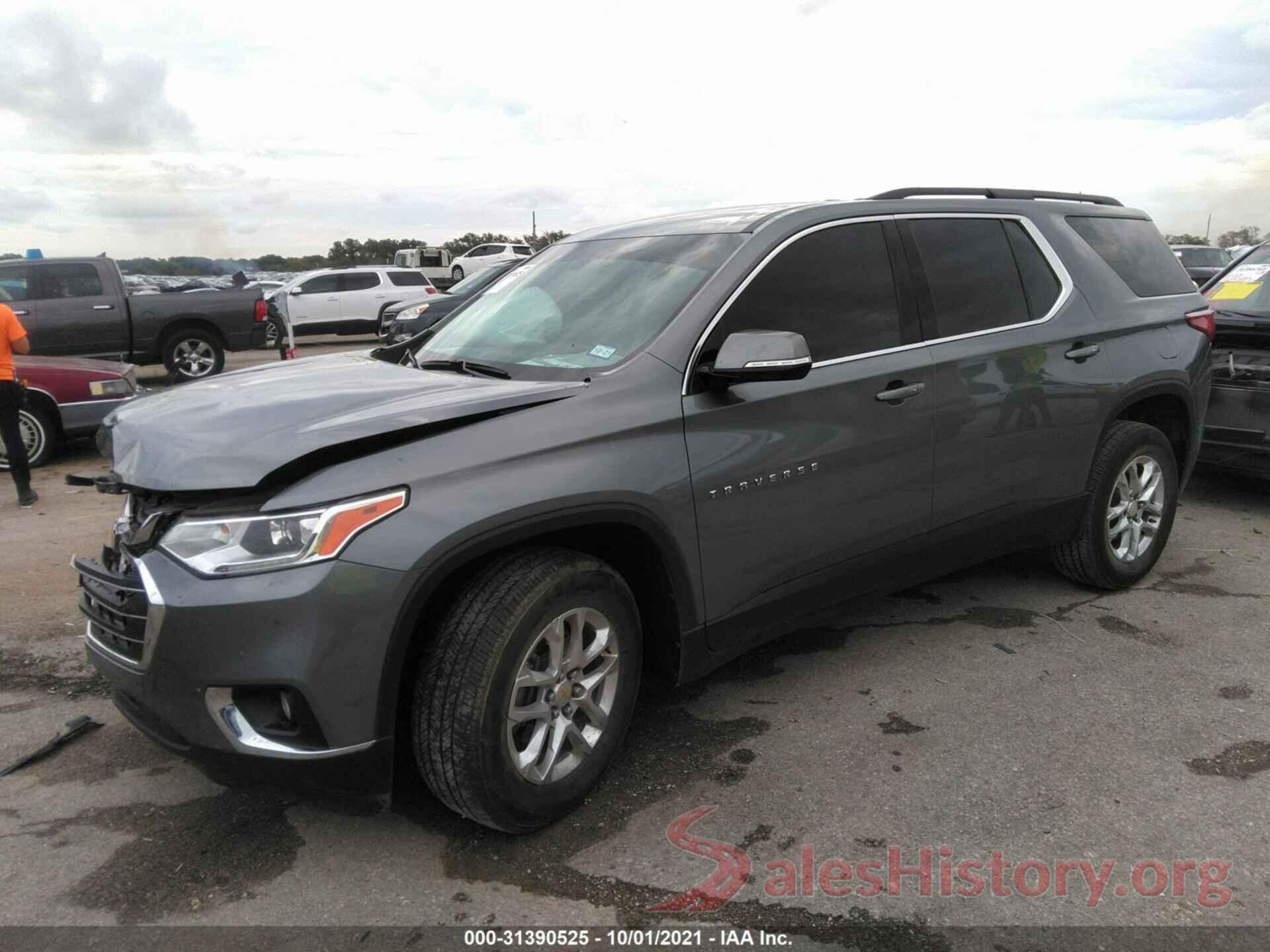 1GNERGKW1LJ215608 2020 CHEVROLET TRAVERSE