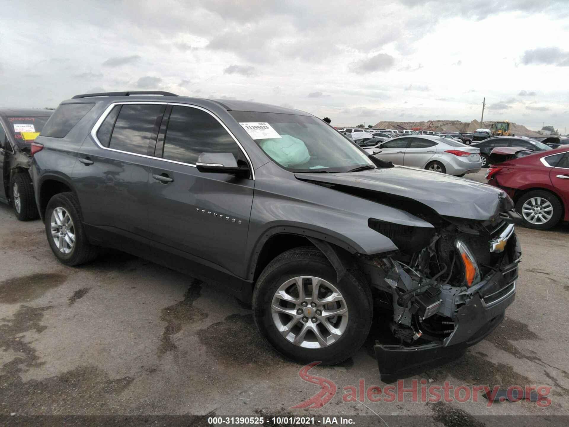 1GNERGKW1LJ215608 2020 CHEVROLET TRAVERSE