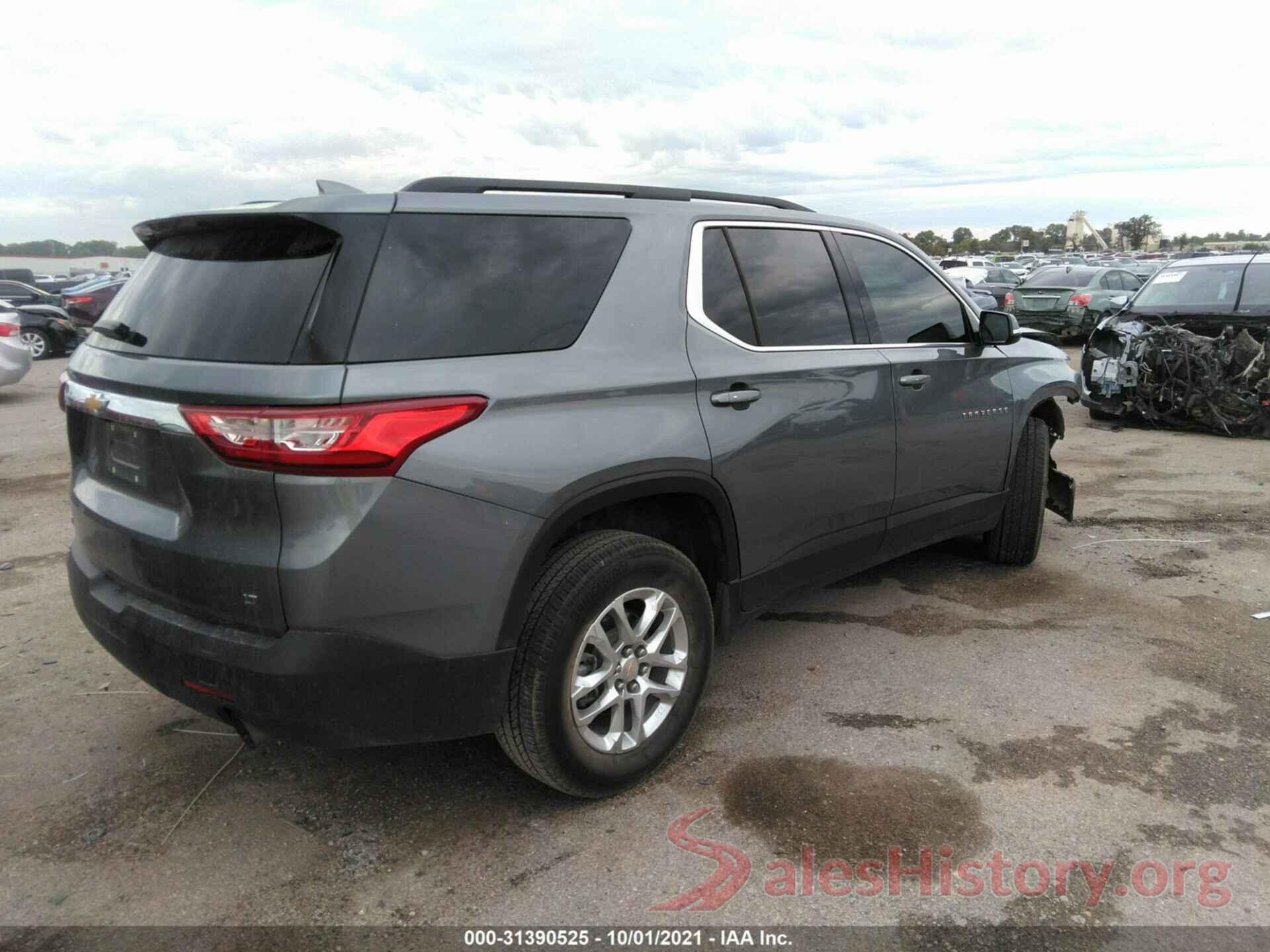 1GNERGKW1LJ215608 2020 CHEVROLET TRAVERSE