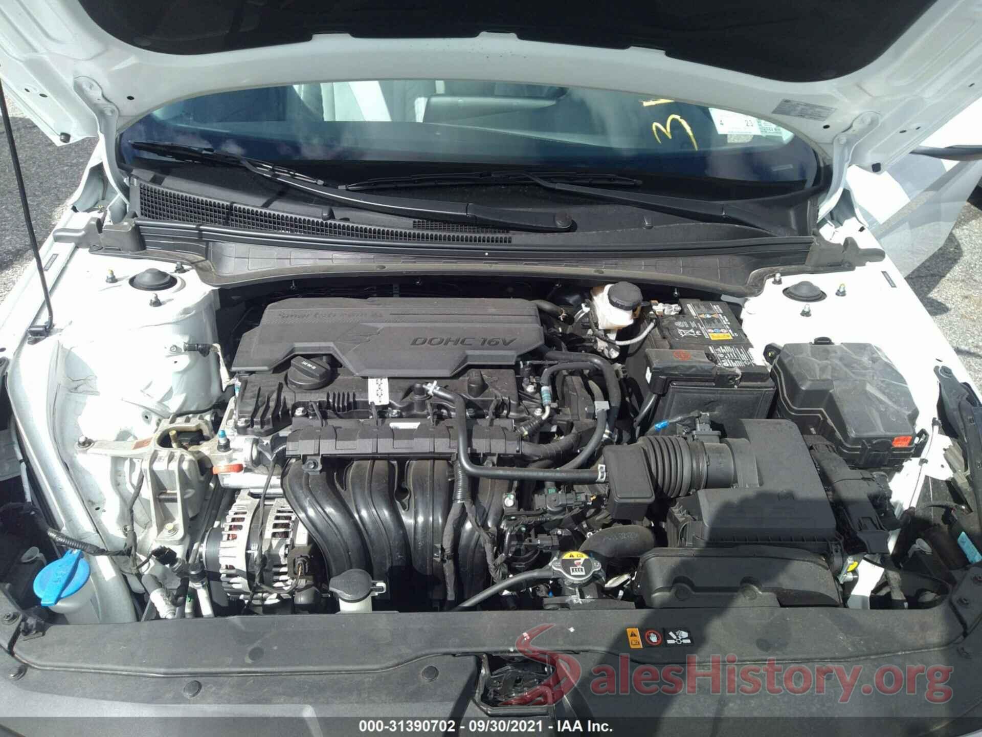 5NPLP4AG4MH003570 2021 HYUNDAI ELANTRA