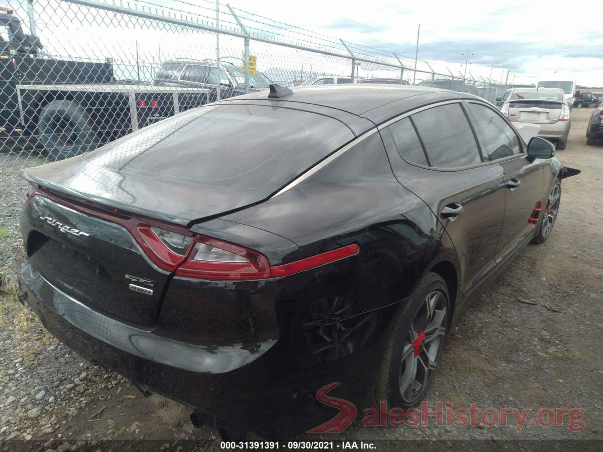 KNAE15LA3L6076363 2020 KIA STINGER