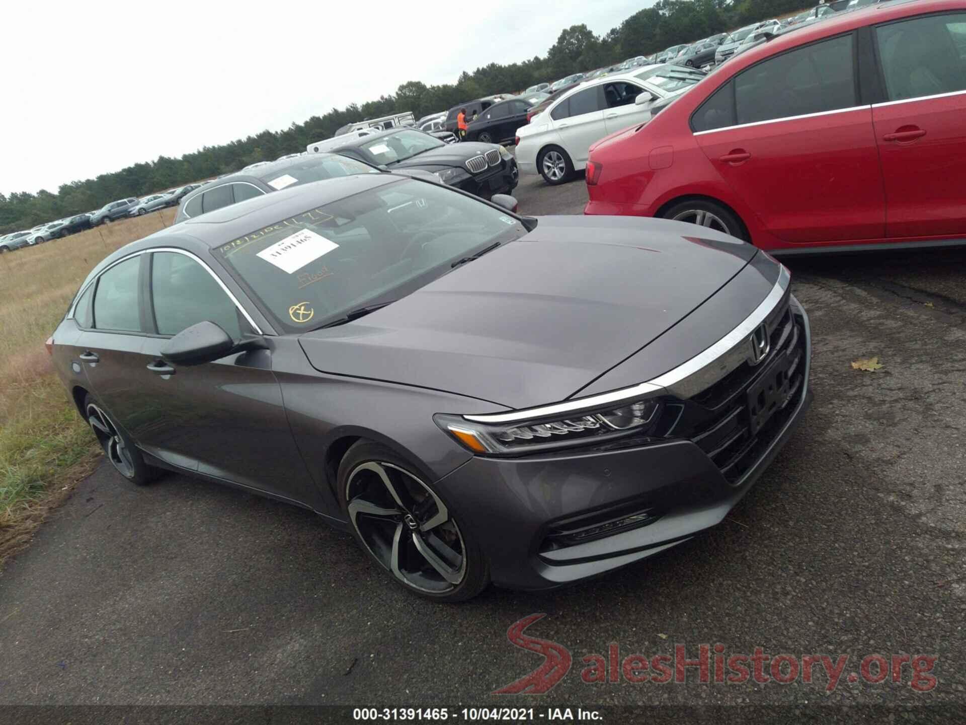 1HGCV2F30KA006178 2019 HONDA ACCORD SEDAN