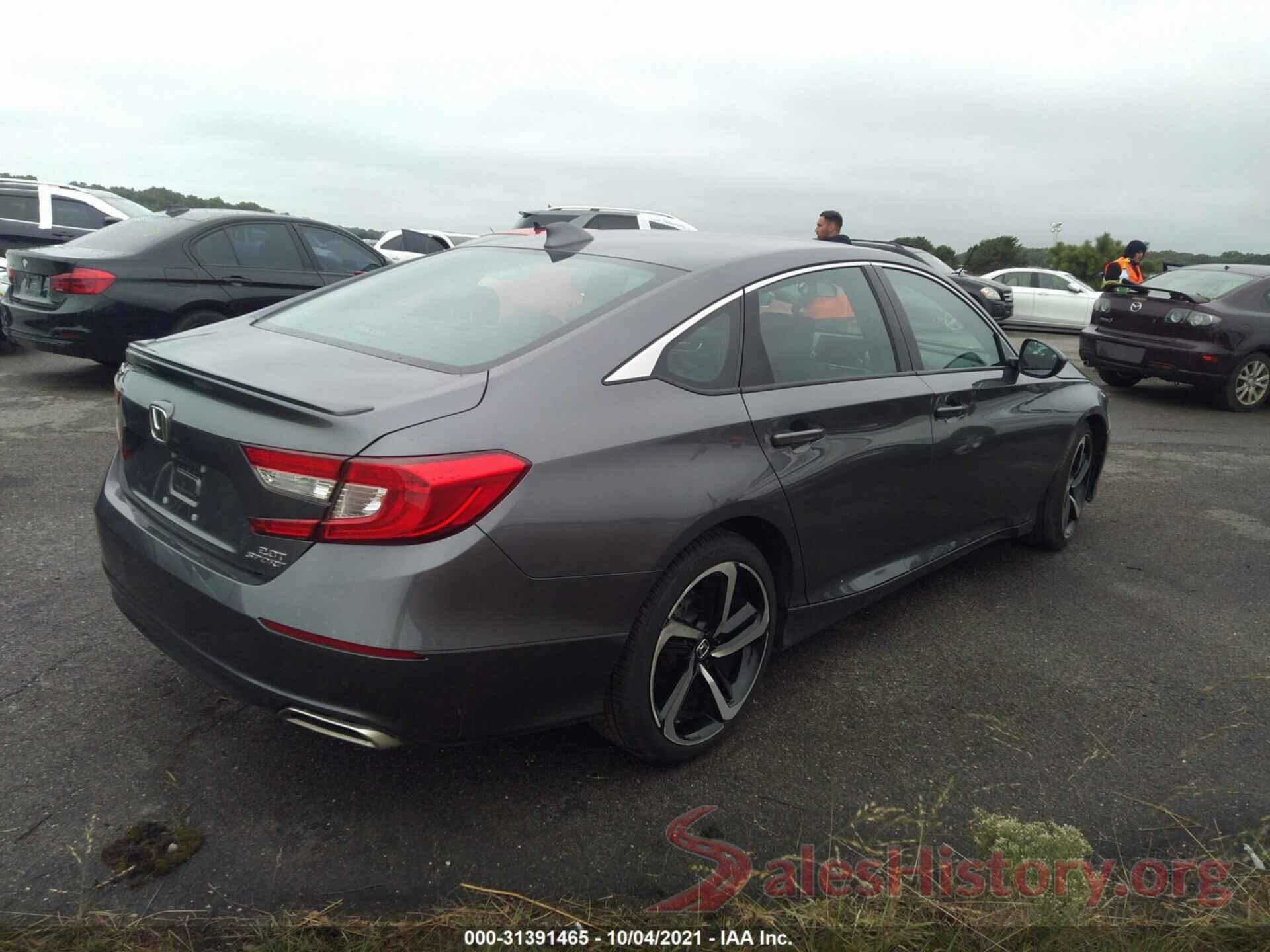 1HGCV2F30KA006178 2019 HONDA ACCORD SEDAN