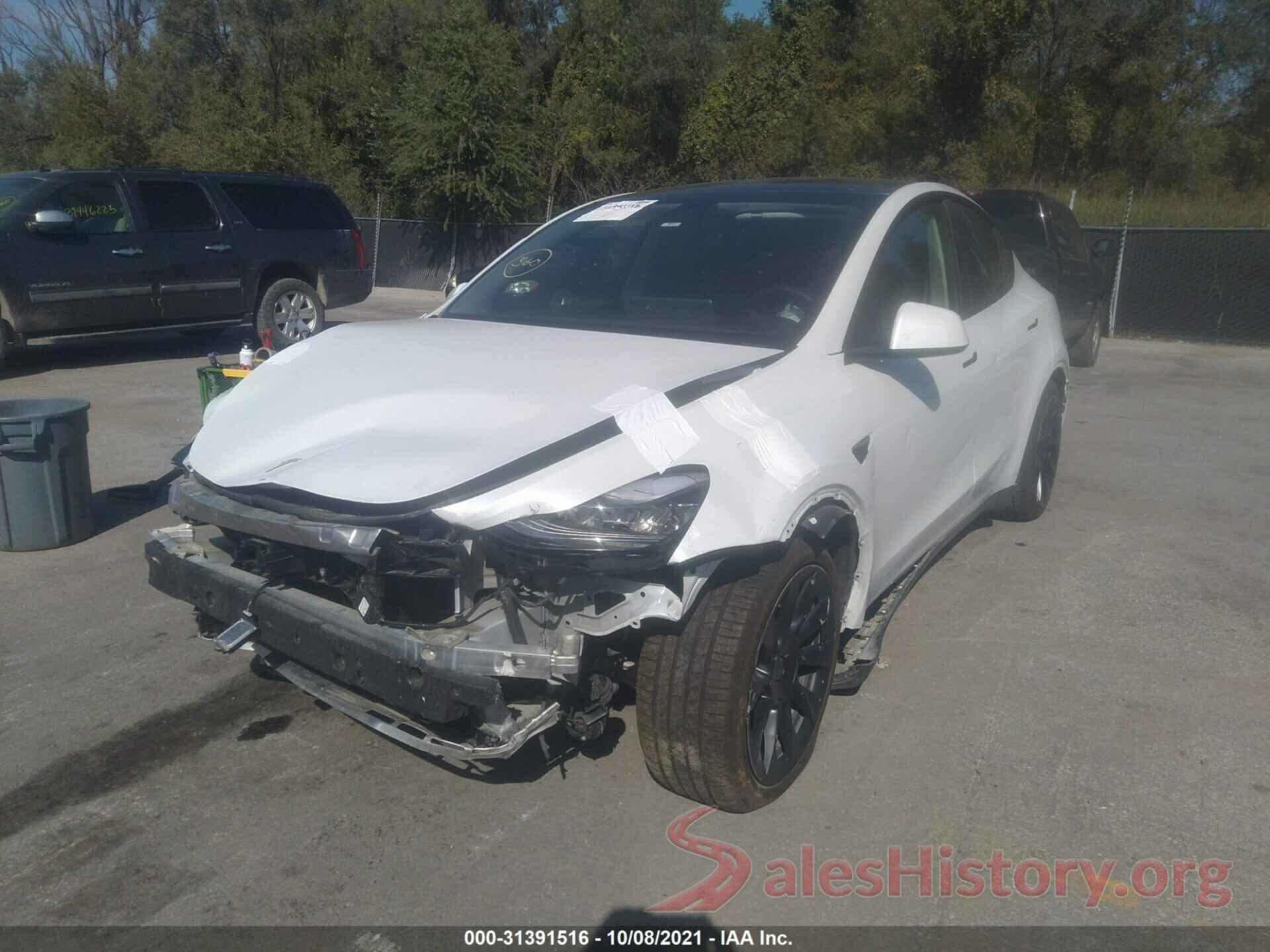 5YJYGDEE5MF115422 2021 TESLA MODEL Y