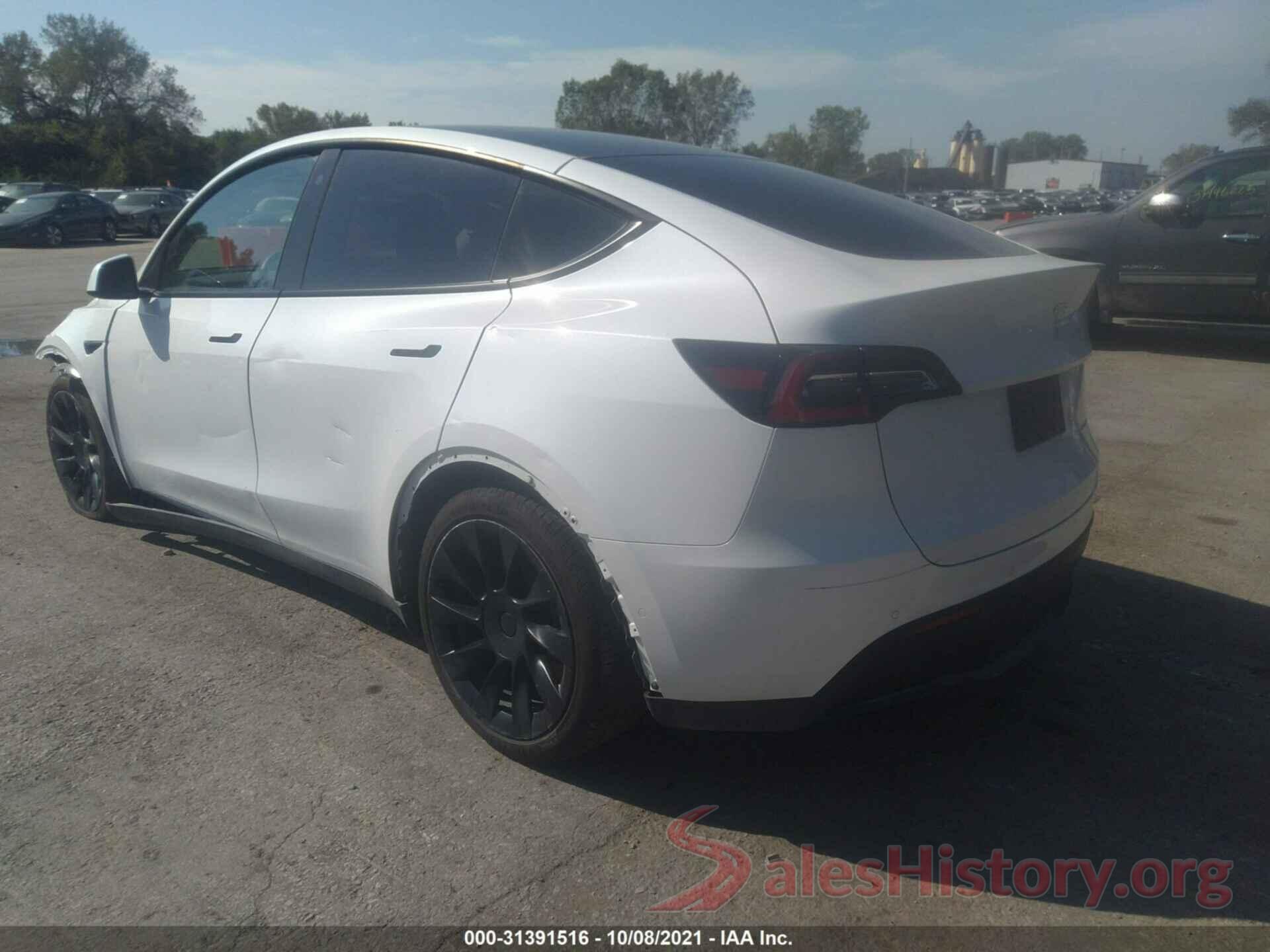 5YJYGDEE5MF115422 2021 TESLA MODEL Y