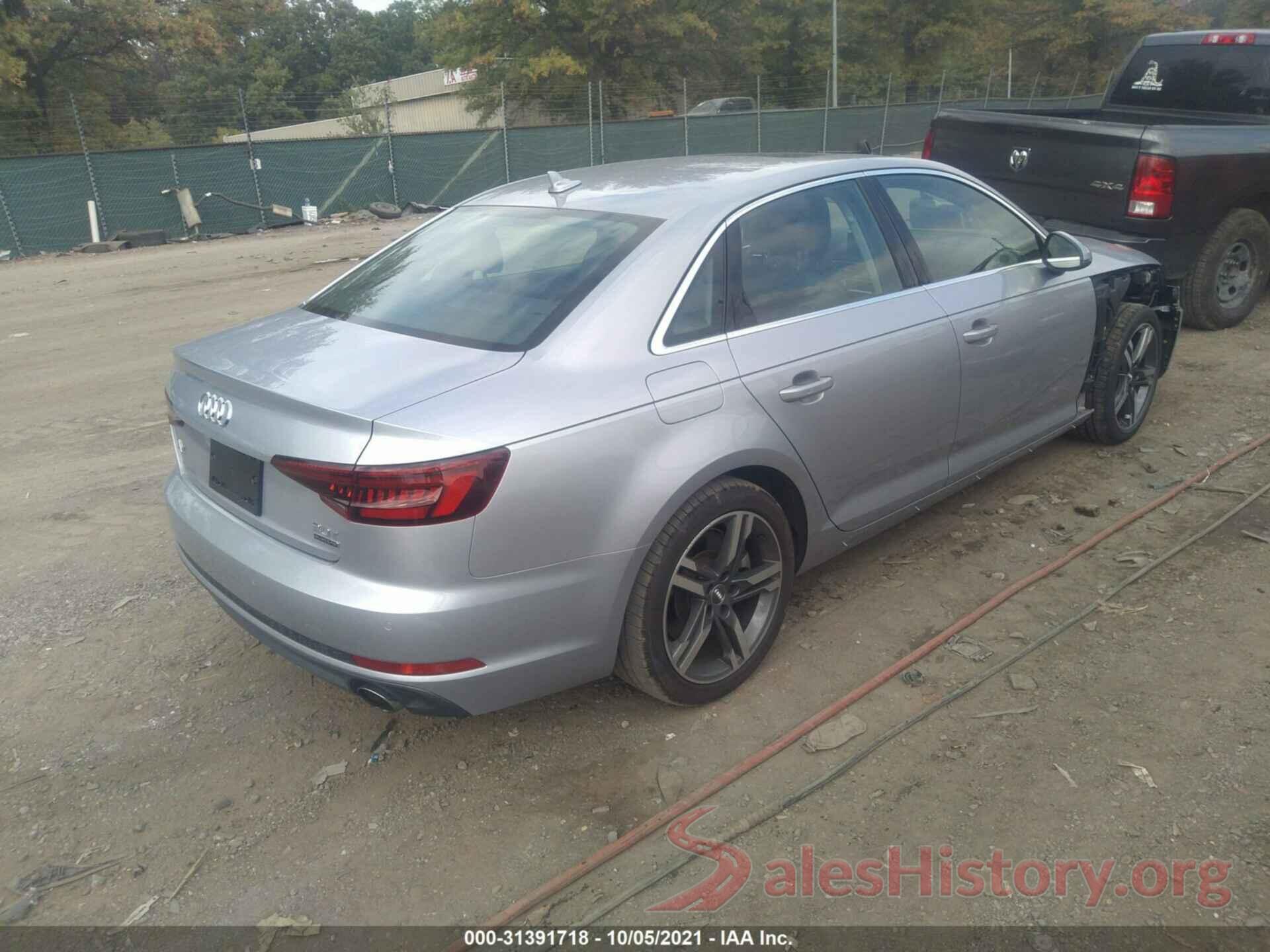 WAUENAF47JA040043 2018 AUDI A4