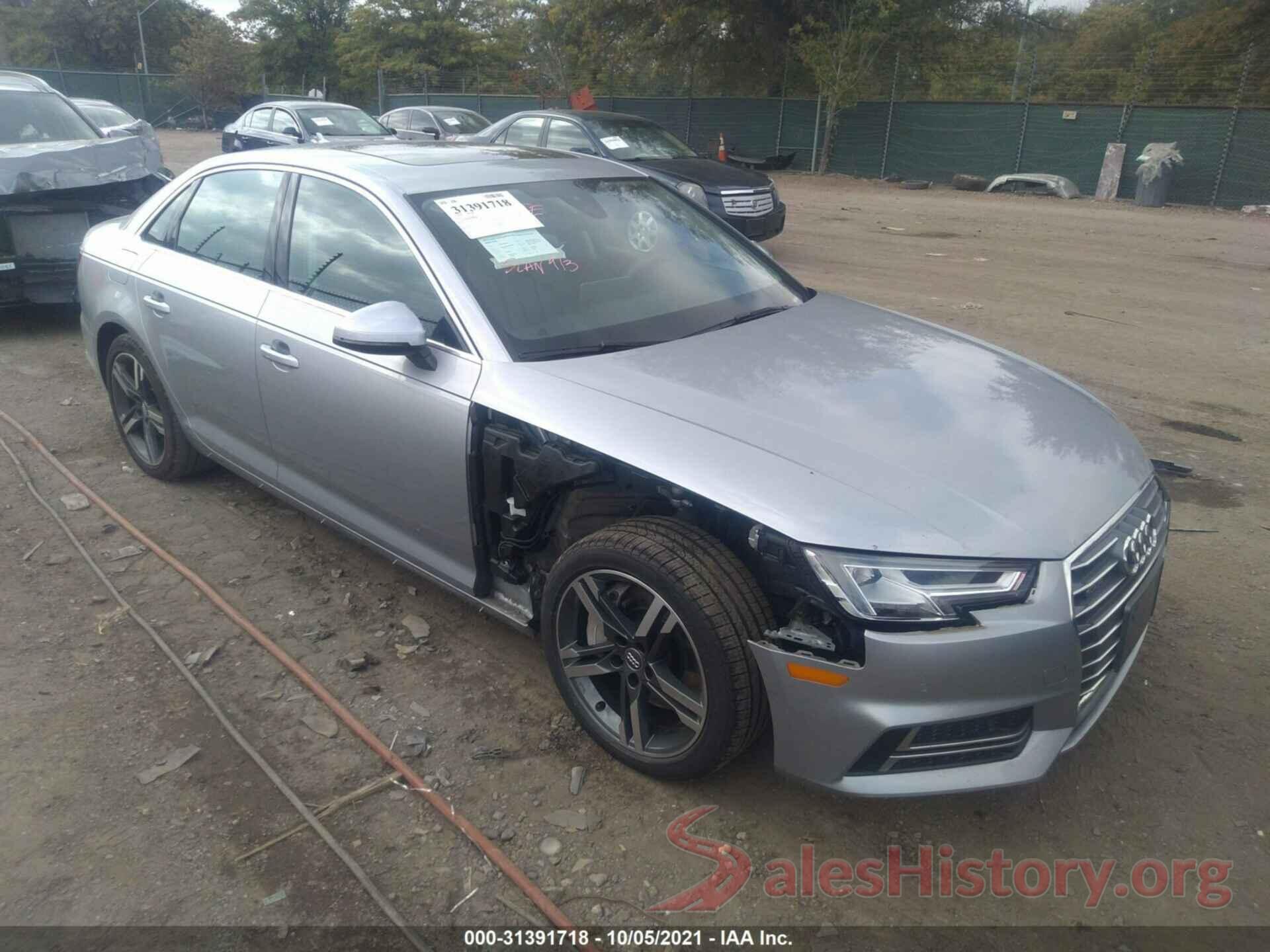 WAUENAF47JA040043 2018 AUDI A4