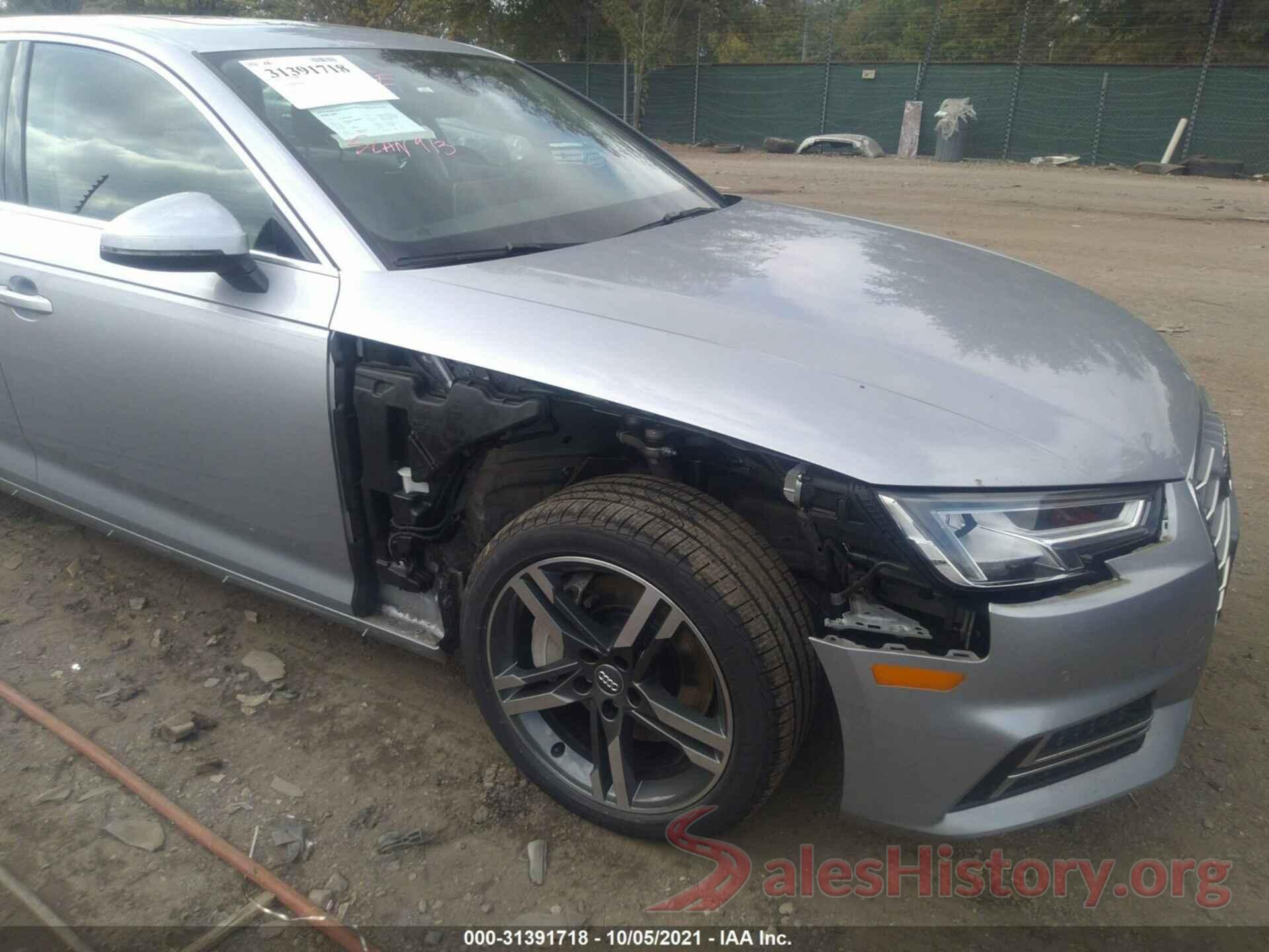 WAUENAF47JA040043 2018 AUDI A4