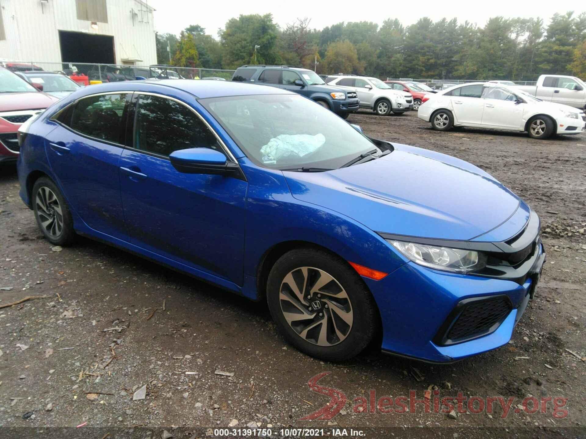 SHHFK7H21HU420798 2017 HONDA CIVIC HATCHBACK