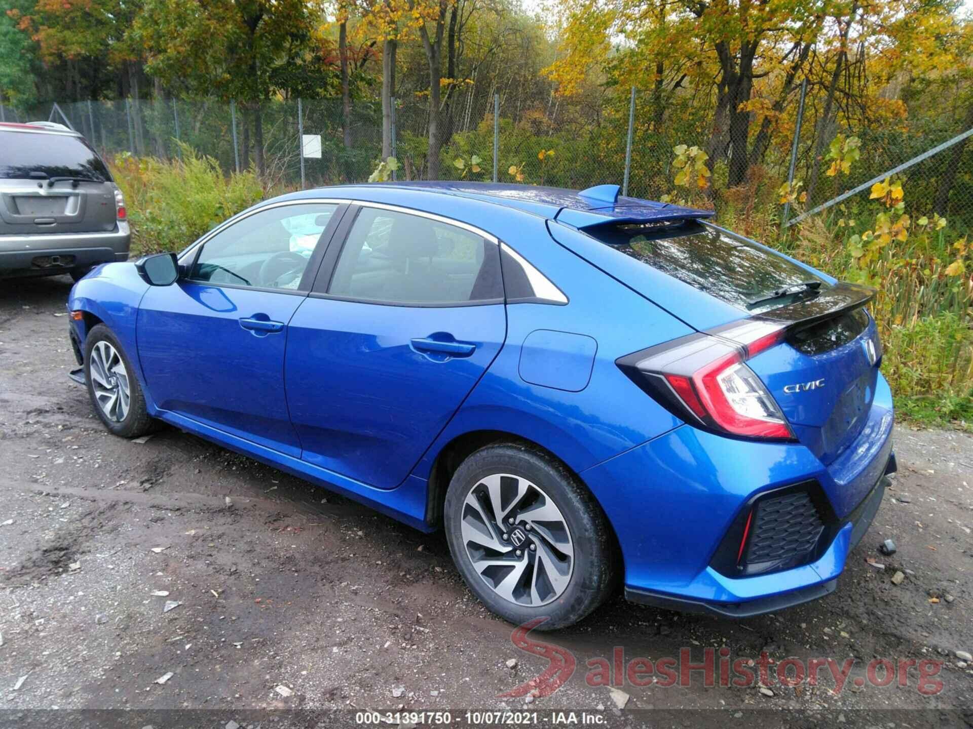 SHHFK7H21HU420798 2017 HONDA CIVIC HATCHBACK