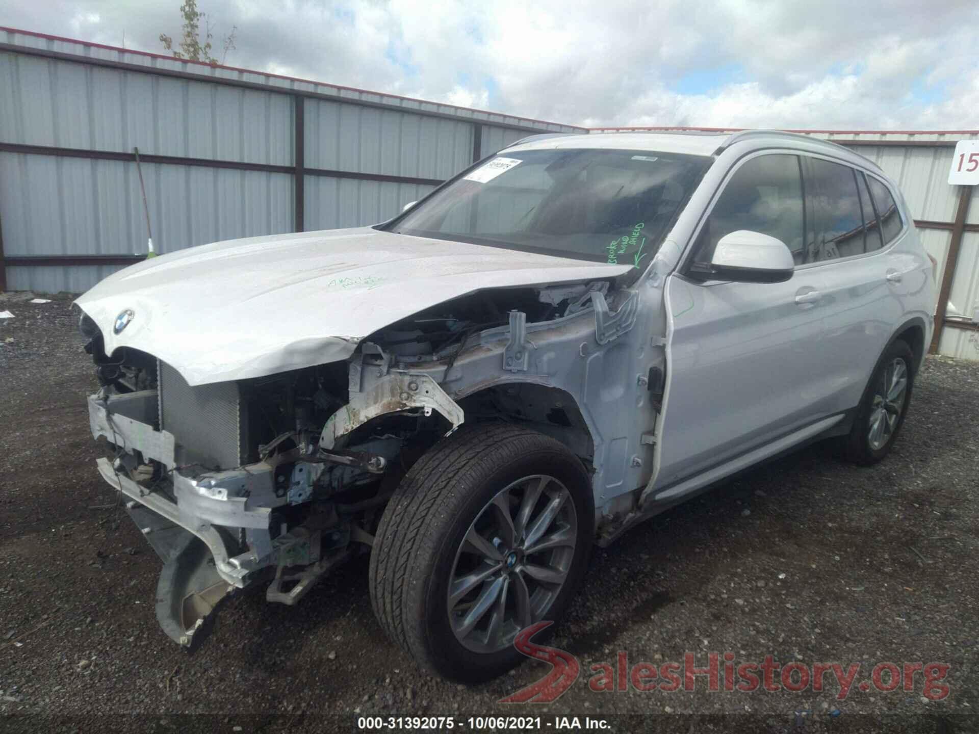 5UXTR9C53JLD68799 2018 BMW X3