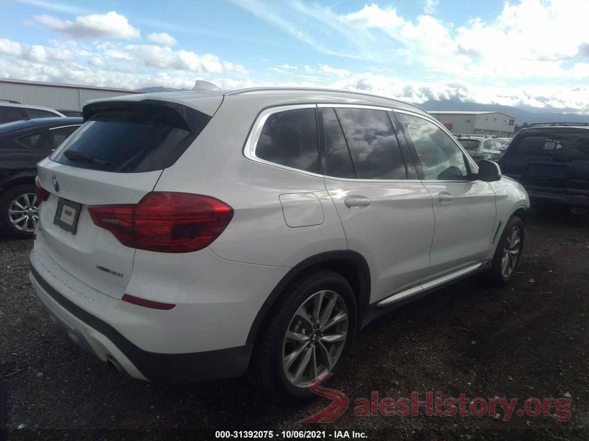 5UXTR9C53JLD68799 2018 BMW X3