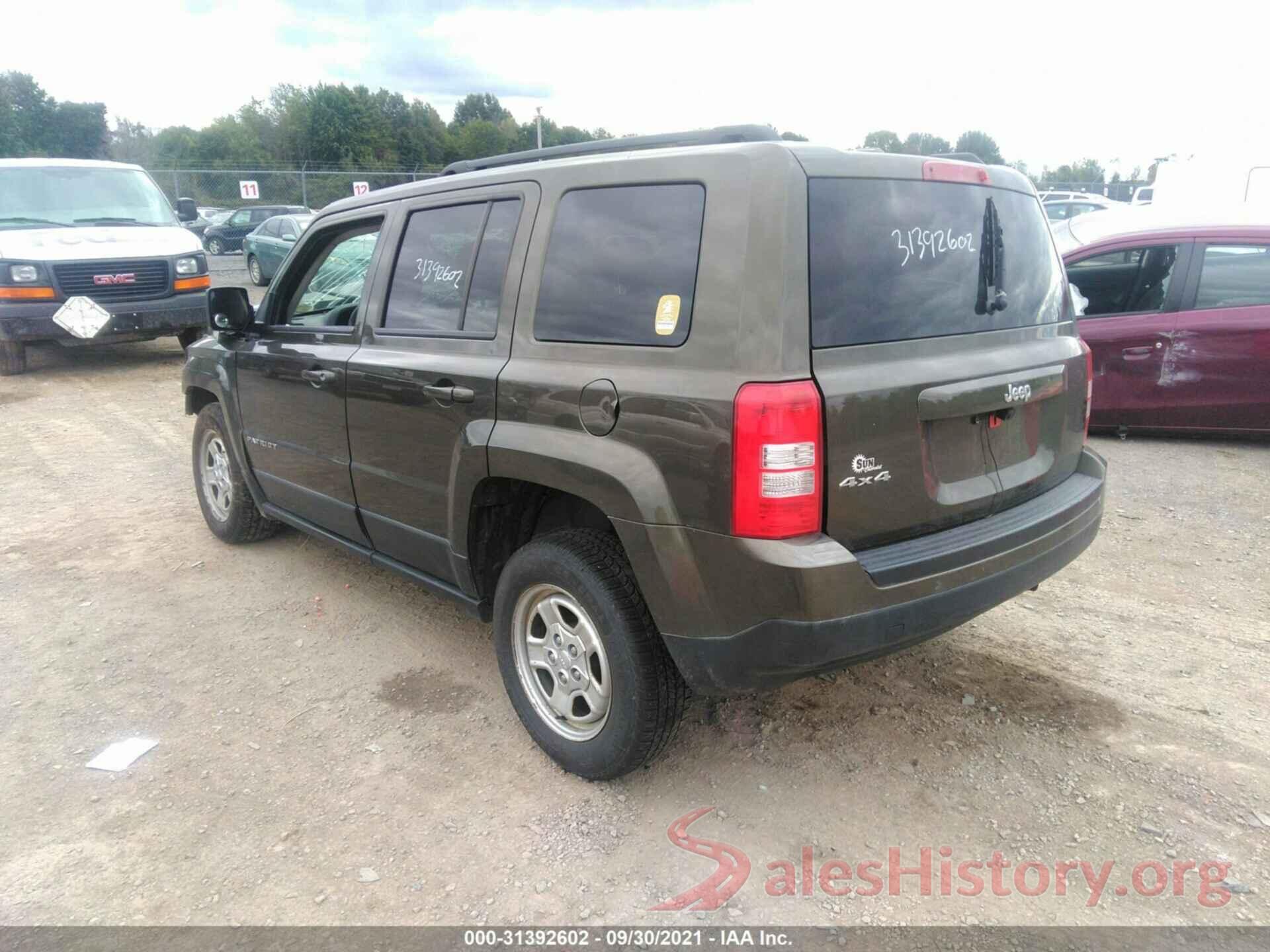 1C4NJRBB7GD556945 2016 JEEP PATRIOT