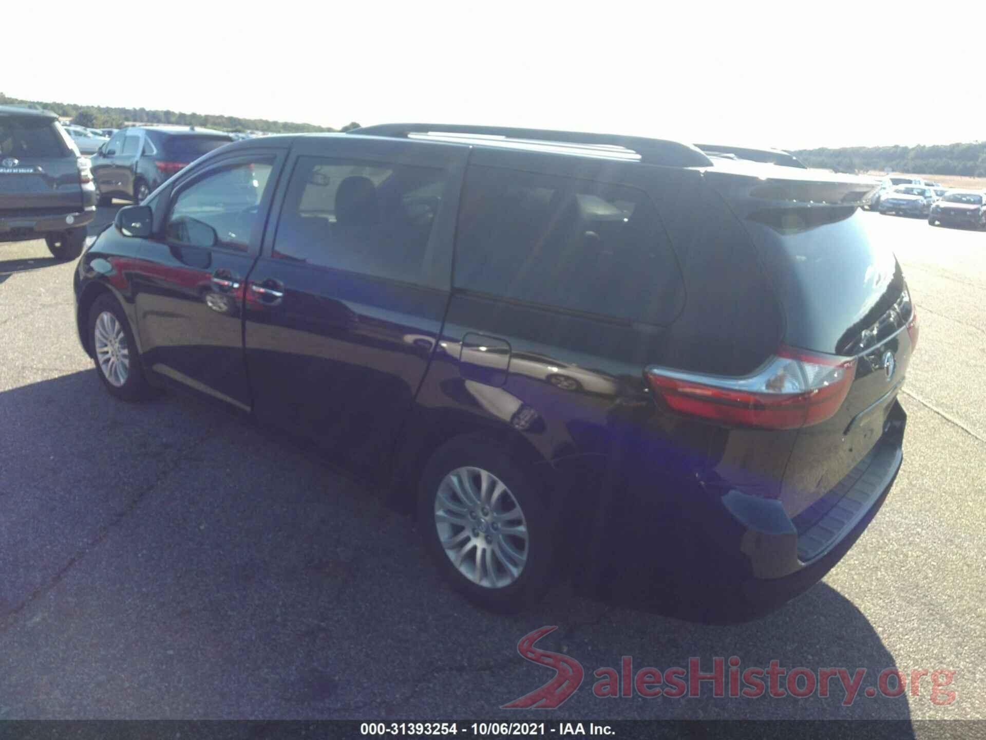 5TDYZ3DC8HS790669 2017 TOYOTA SIENNA